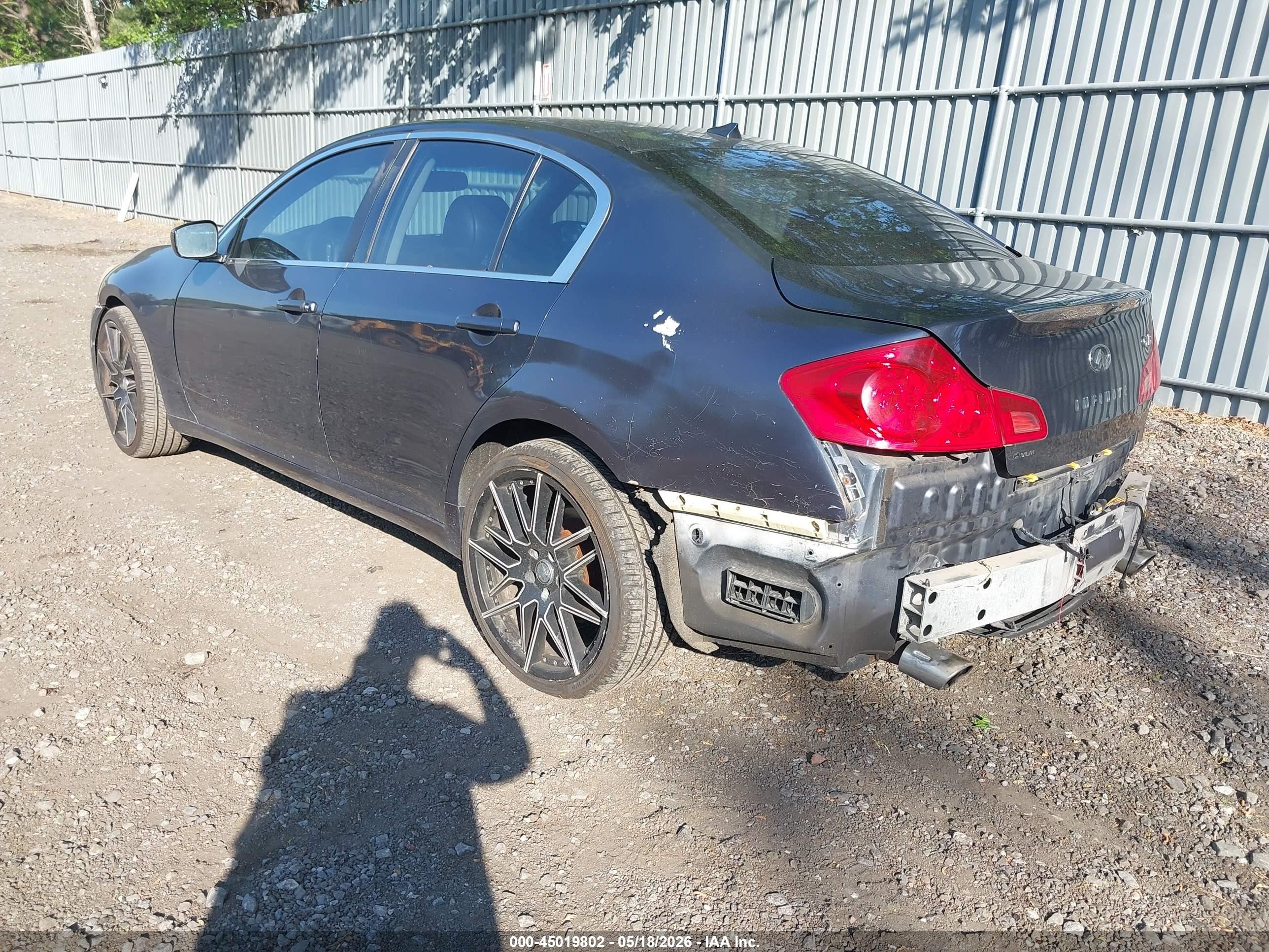 2011 Infiniti G37x   Gray vin: JN1CV6AR8BM403074