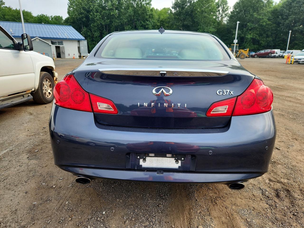2011 Infiniti G37 Sedan X Blue vin: JN1CV6AR8BM406766