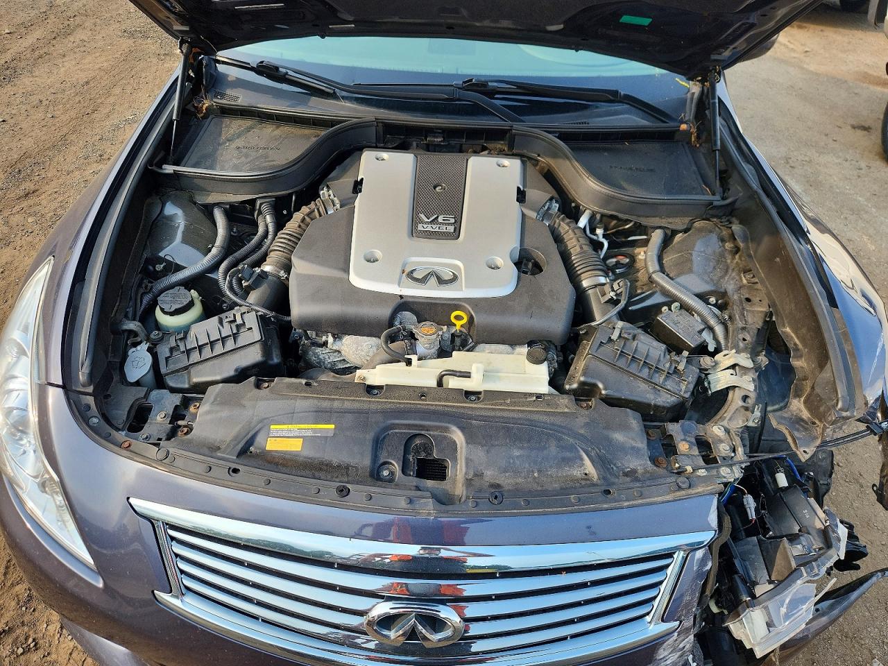 2011 Infiniti G37 Sedan X Blue vin: JN1CV6AR8BM406766
