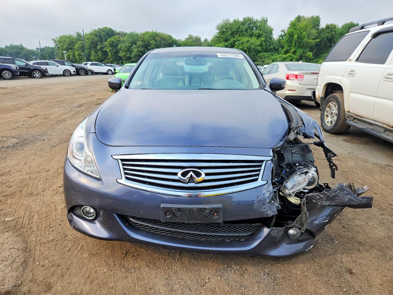 2011 Infiniti G37 Sedan X Blue vin: JN1CV6AR8BM406766