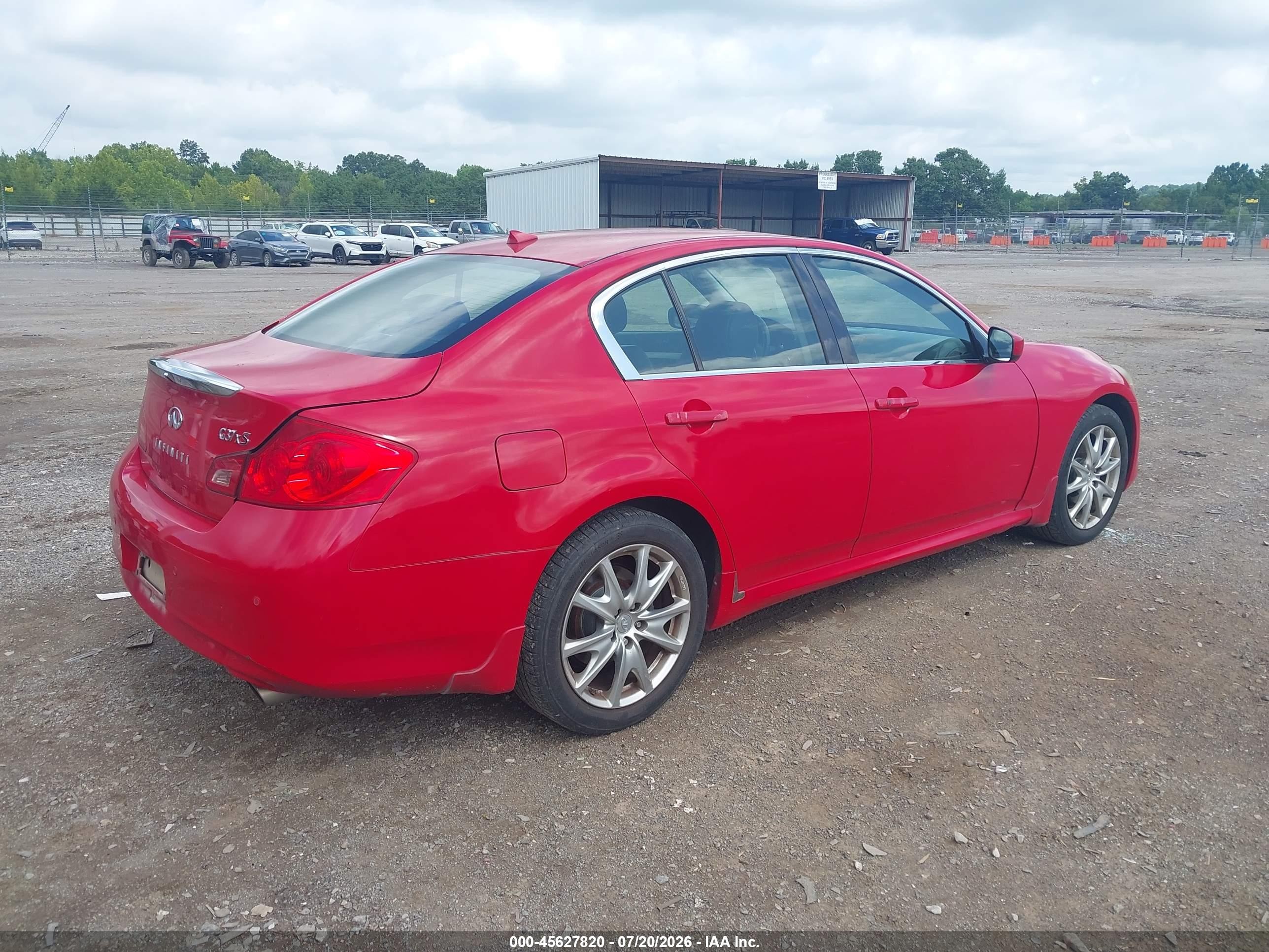 2011 Infiniti G37x   Red vin: JN1CV6AR8BM407190