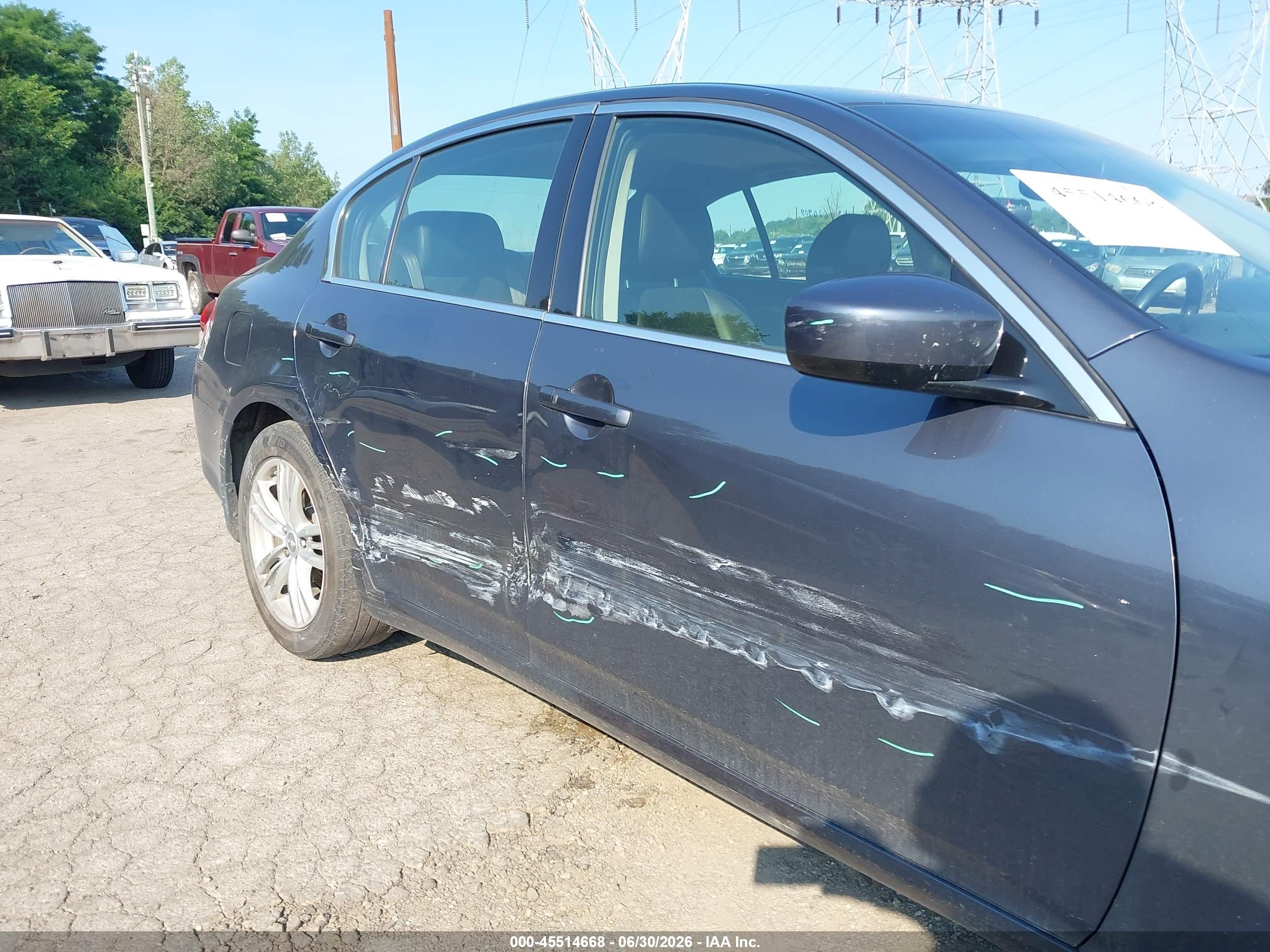 2011 Infiniti G37x   Gray vin: JN1CV6AR8BM411627