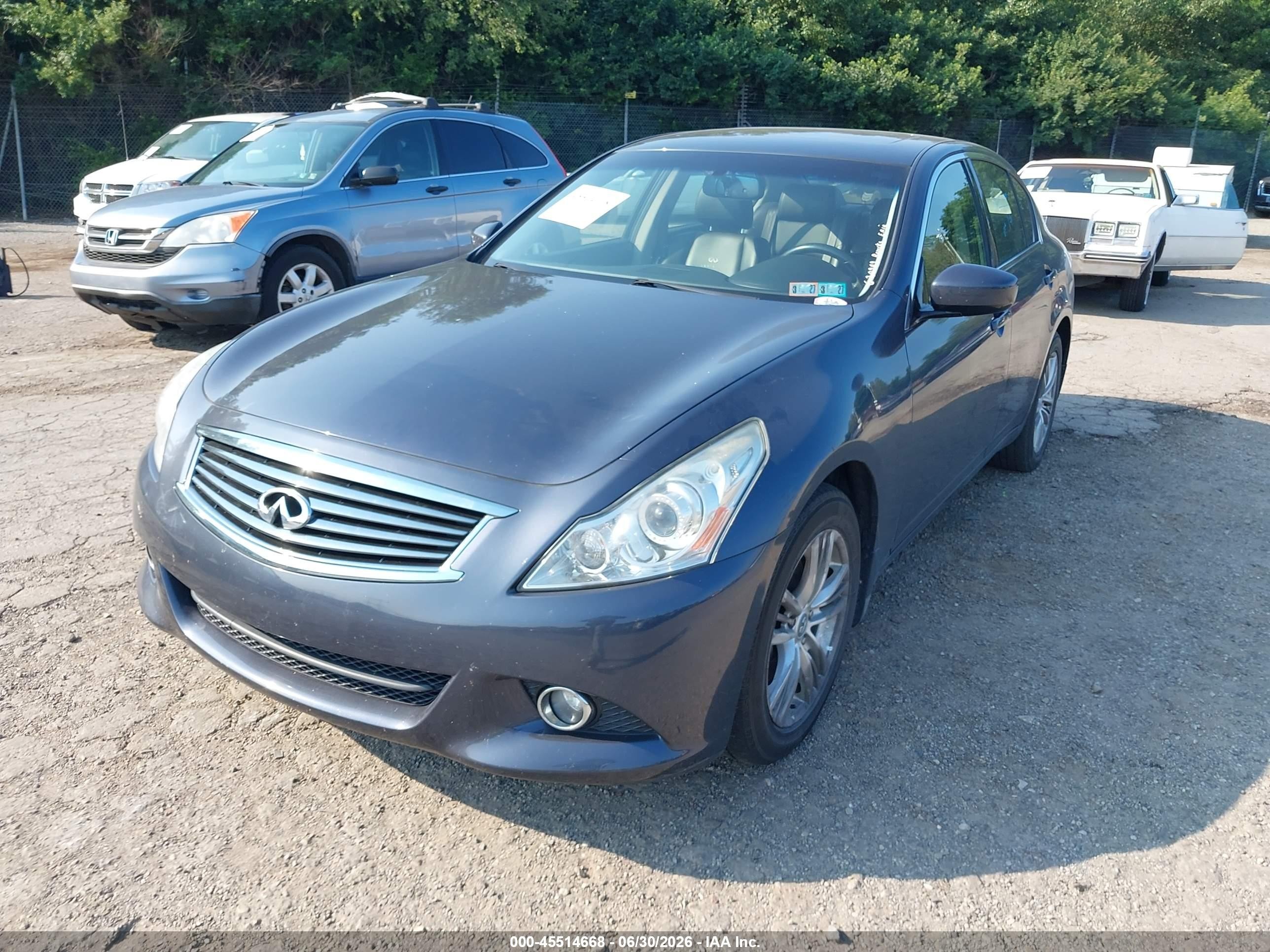 2011 Infiniti G37x   Gray vin: JN1CV6AR8BM411627