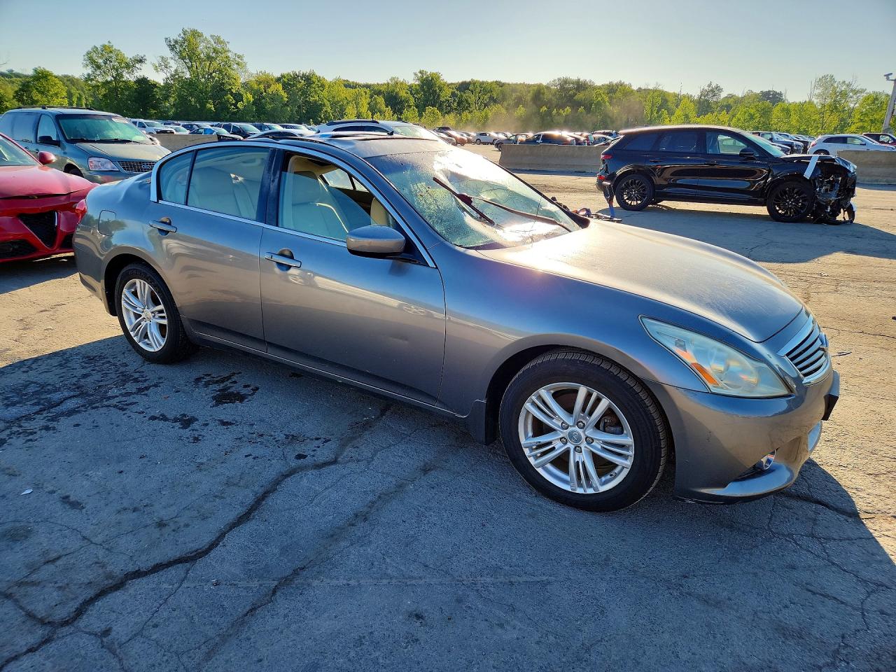 2011 Infiniti G37 Sedan X Gray vin: JN1CV6AR8BM411871