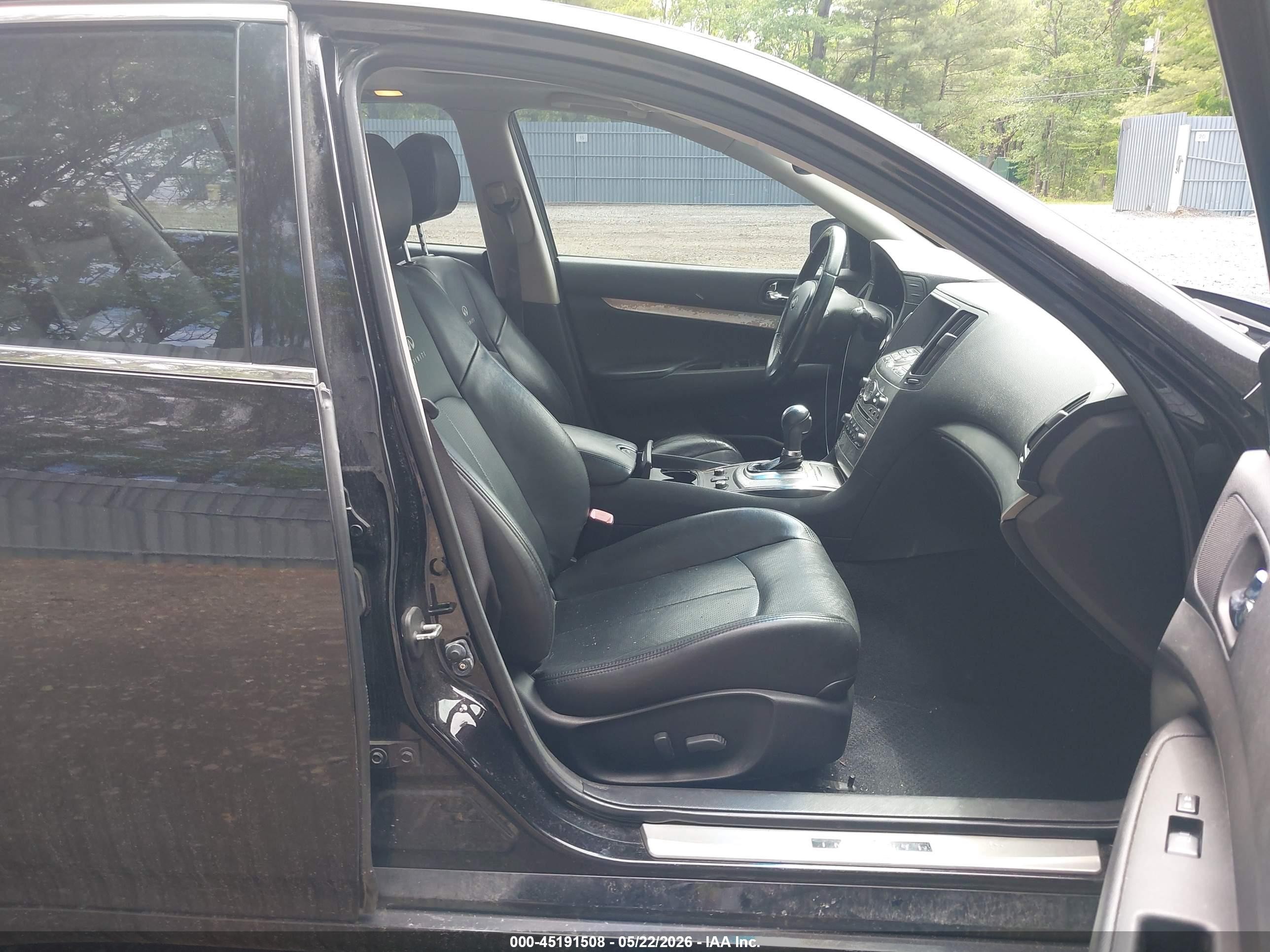 2012 Infiniti G37x   Black vin: JN1CV6AR8CM674041