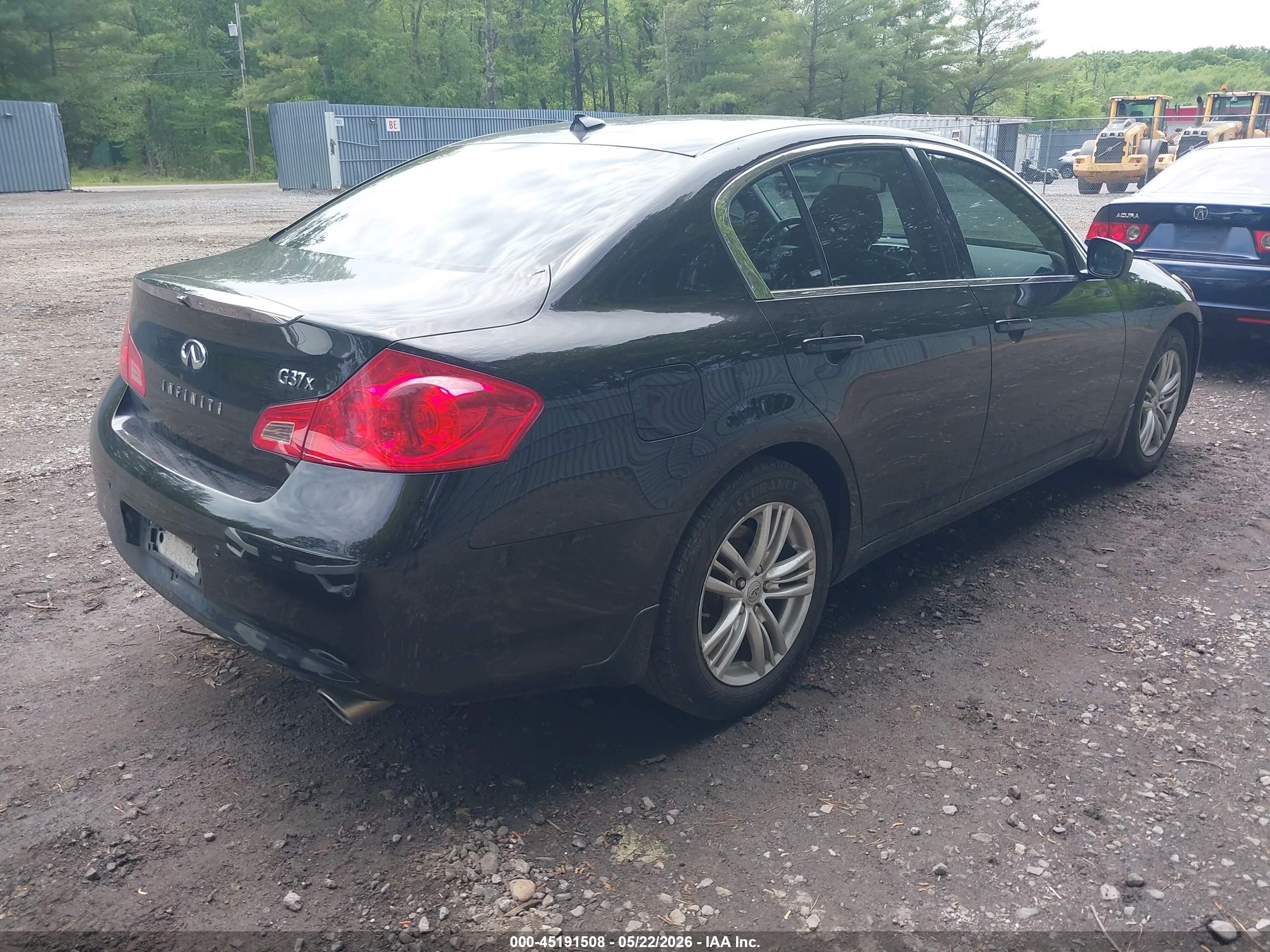 2012 Infiniti G37x   Black vin: JN1CV6AR8CM674041