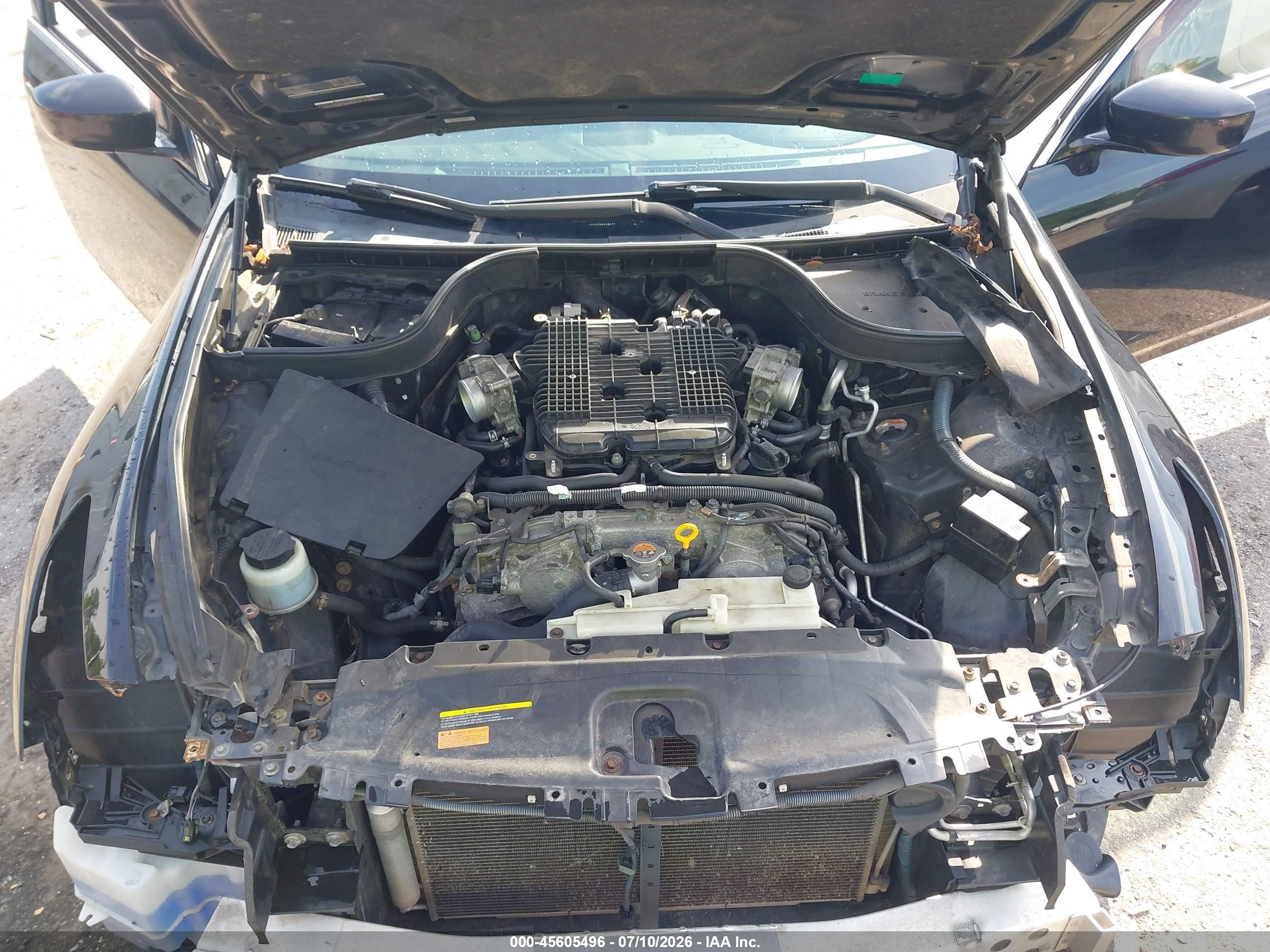 2012 Infiniti G37x   Черный vin: JN1CV6AR8CM674248