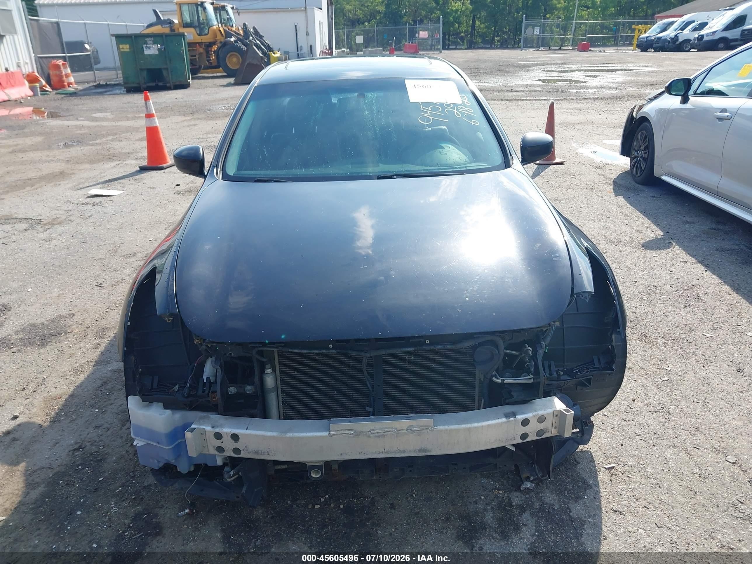 2012 Infiniti G37x   Черный vin: JN1CV6AR8CM674248