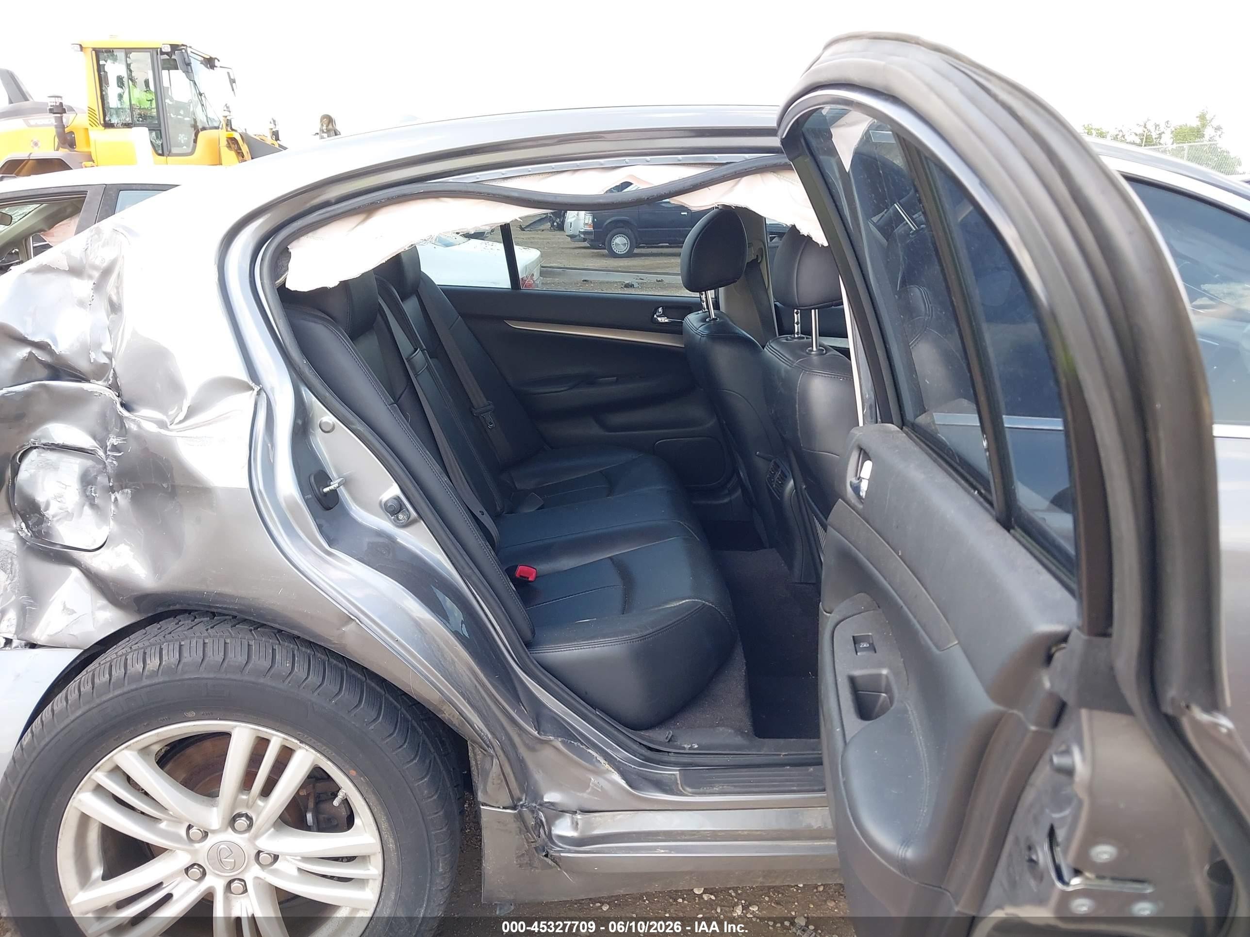 2012 Infiniti G37x   Gray vin: JN1CV6AR8CM675559