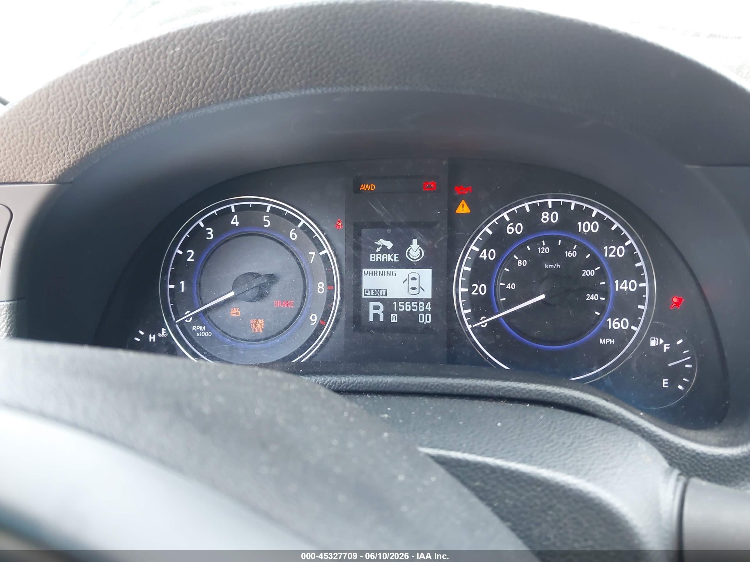 2012 Infiniti G37x   Gray vin: JN1CV6AR8CM675559