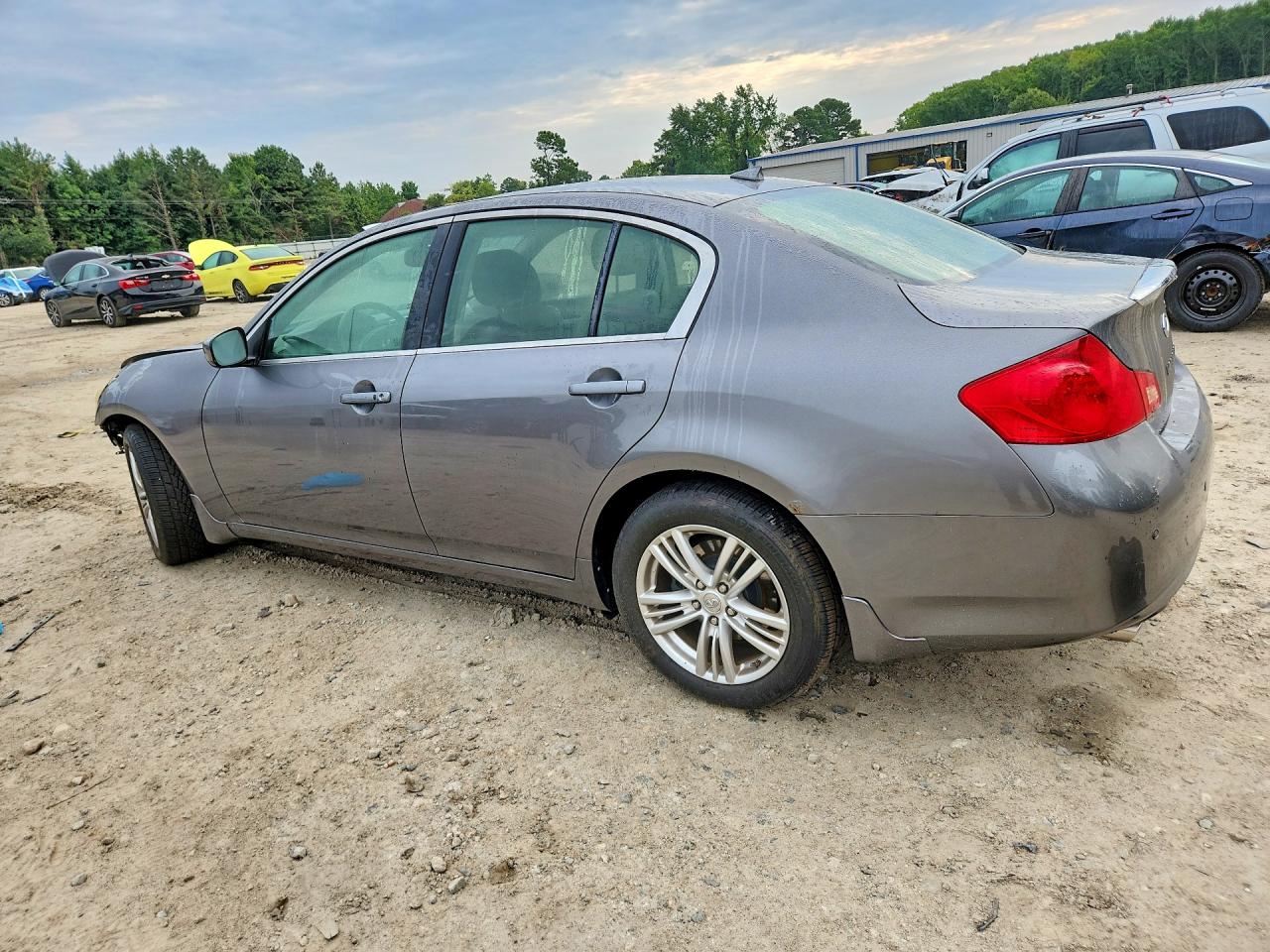 2012 Infiniti G37 Sedan X Gray vin: JN1CV6AR8CM678820