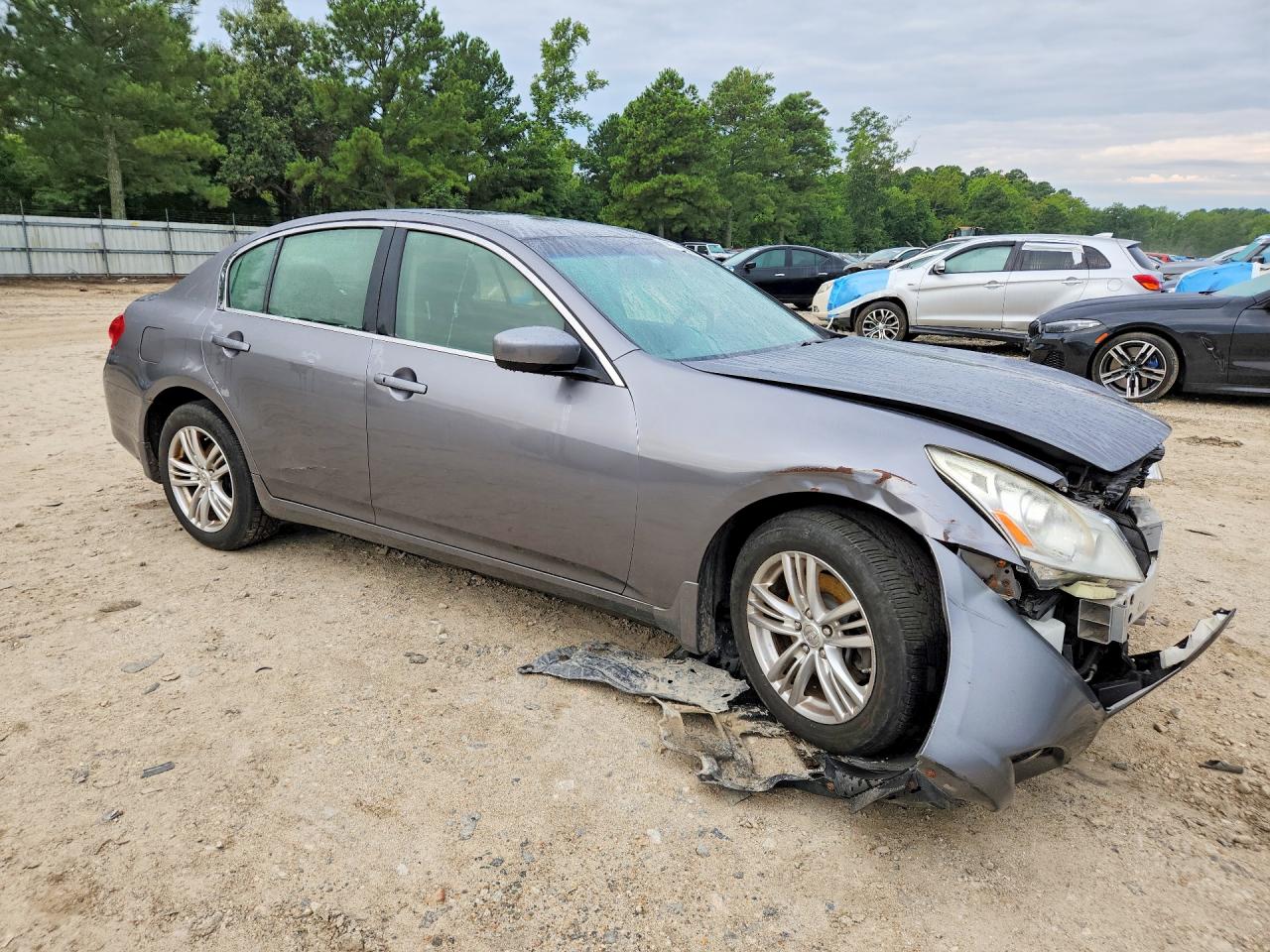 2012 Infiniti G37 Sedan X Gray vin: JN1CV6AR8CM678820