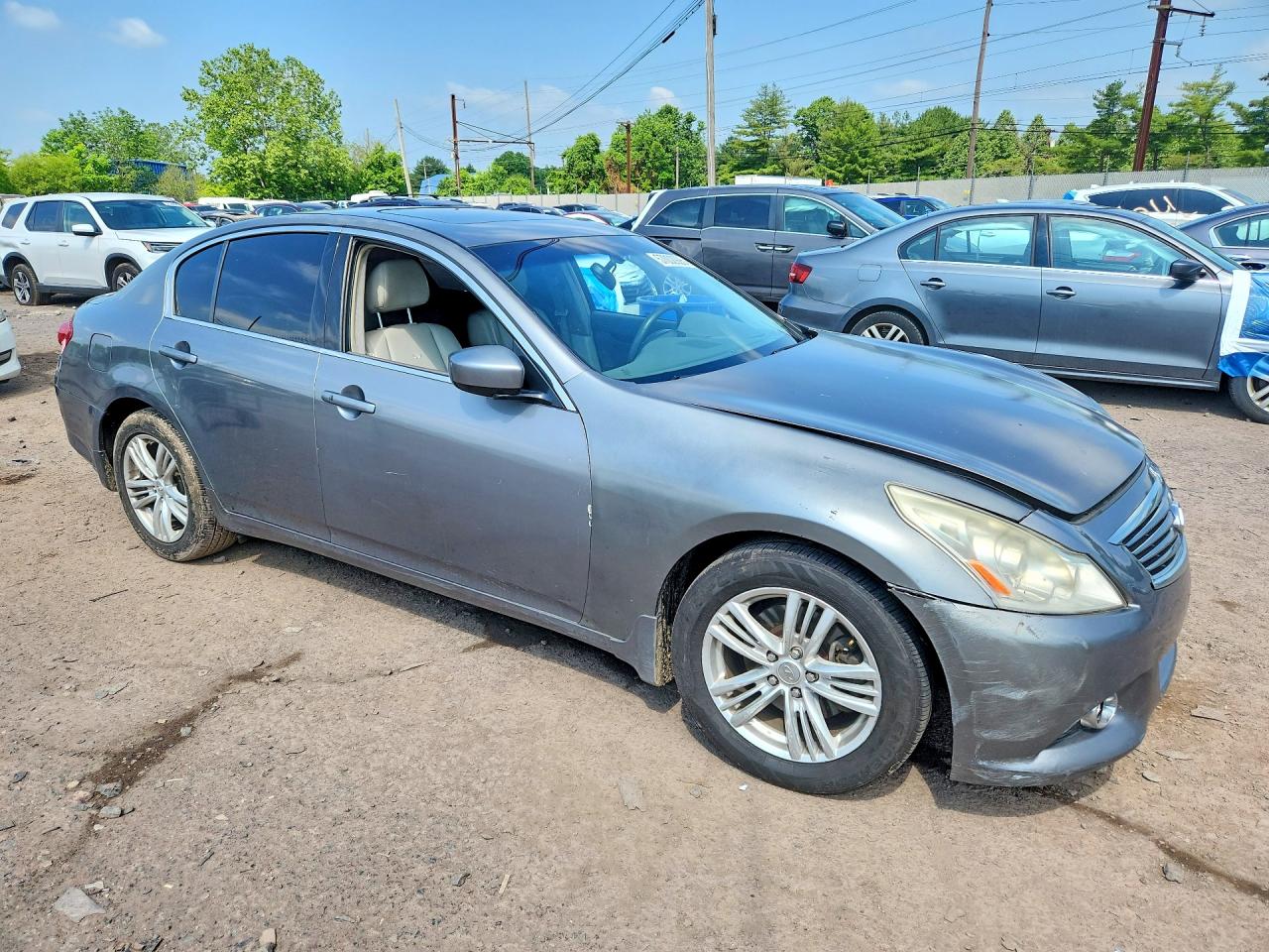 2012 Infiniti G37 Sedan X Gray vin: JN1CV6AR8CM680969