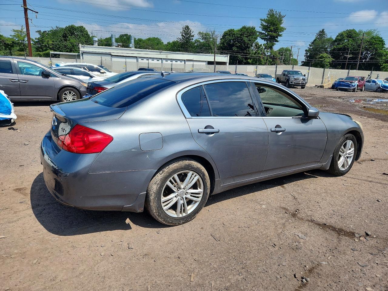 2012 Infiniti G37 Sedan X Gray vin: JN1CV6AR8CM680969
