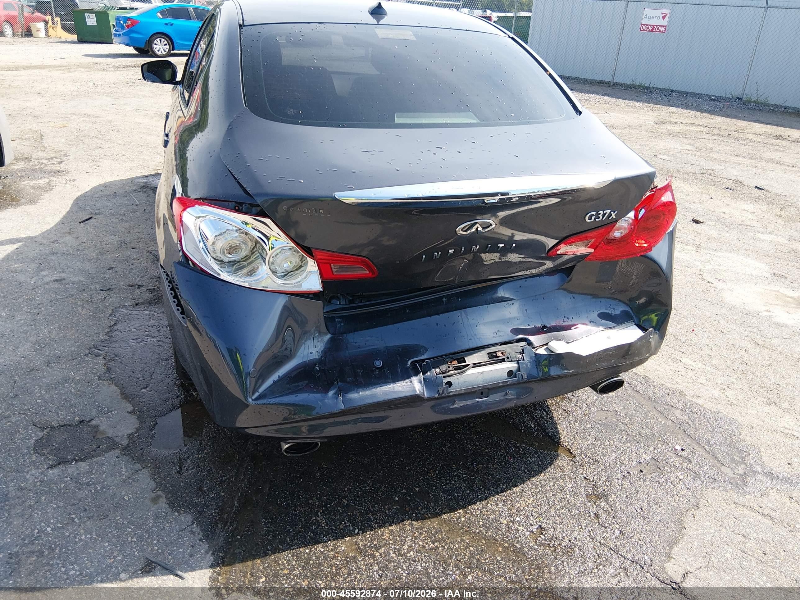 2012 Infiniti G37x   Gray vin: JN1CV6AR8CM970581