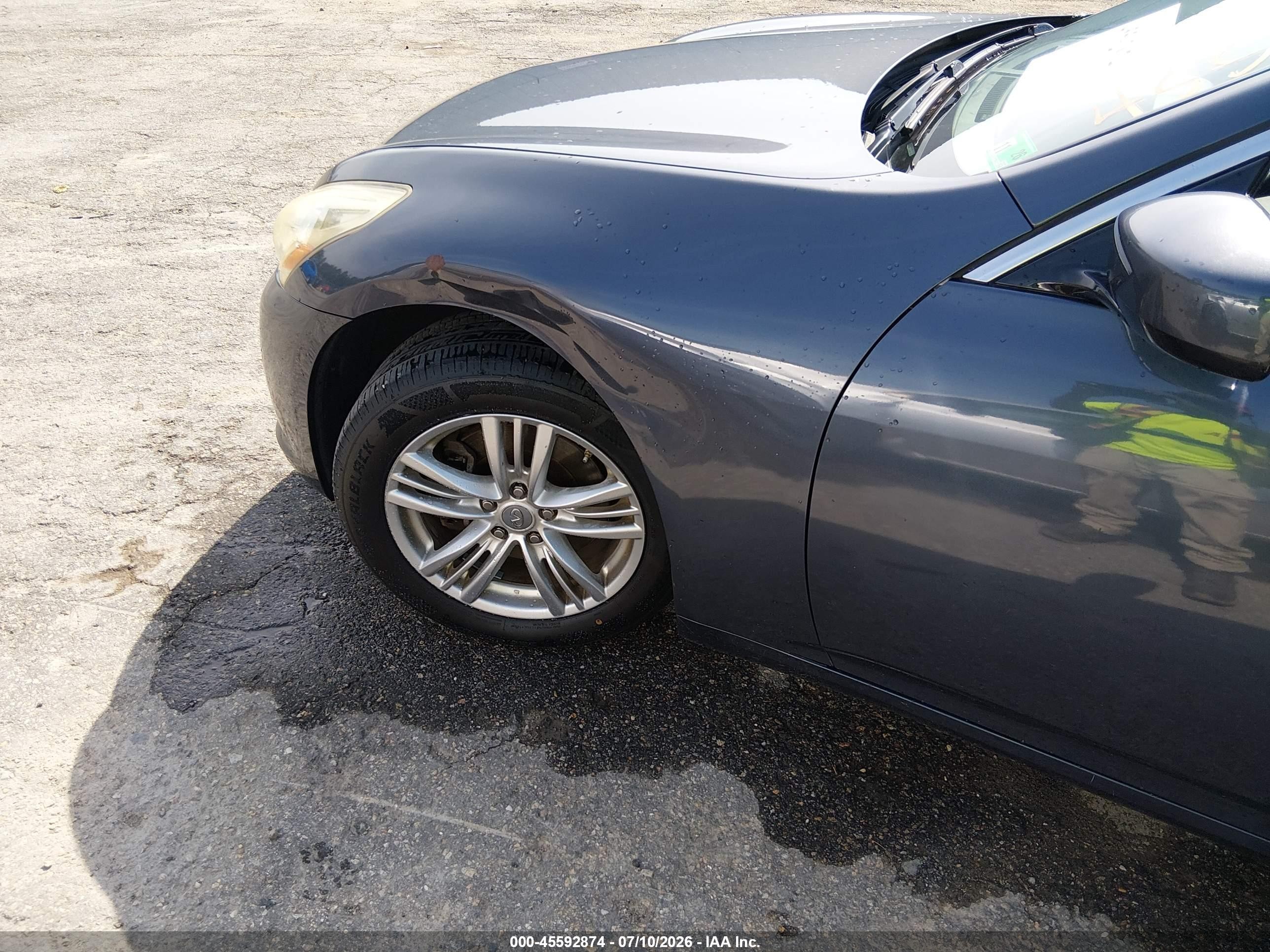 2012 Infiniti G37x   Gray vin: JN1CV6AR8CM970581