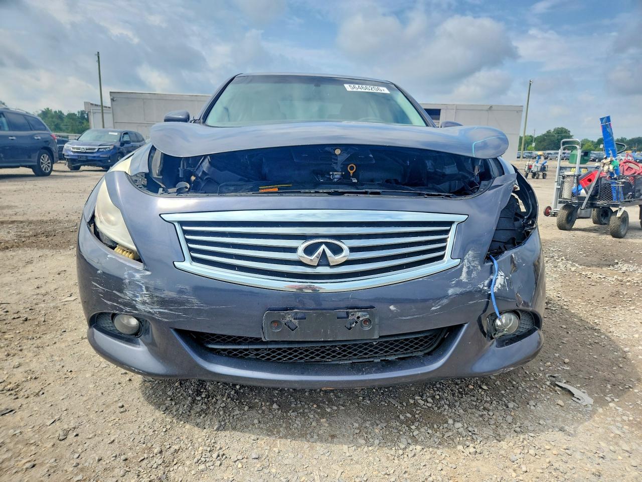 2012 Infiniti G37 Sedan X Blue vin: JN1CV6AR8CM970970