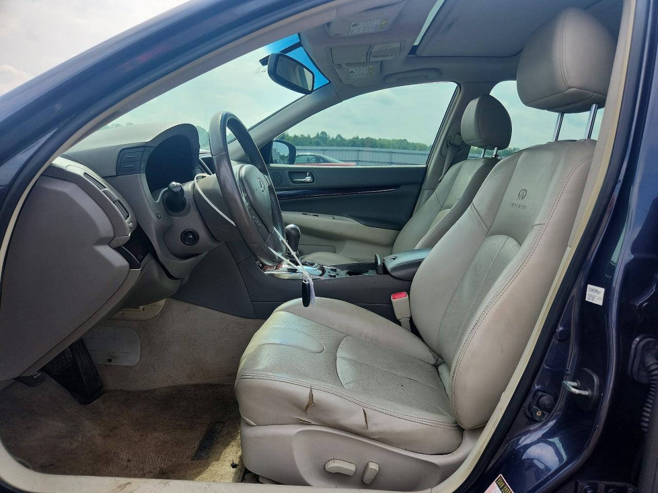 2012 Infiniti G37 Sedan X Blue vin: JN1CV6AR8CM970970