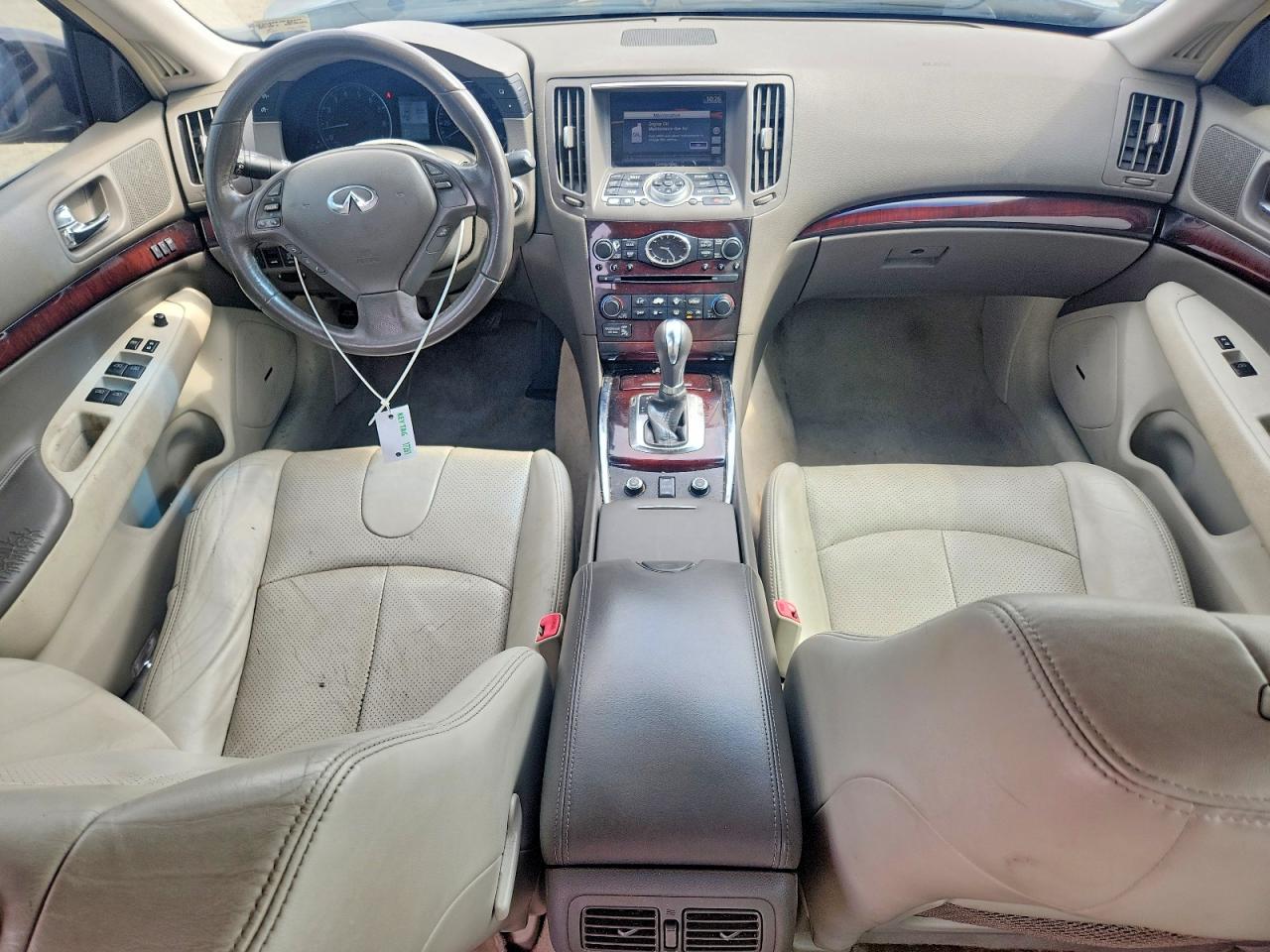 2012 Infiniti G37 Sedan X Blue vin: JN1CV6AR8CM970970