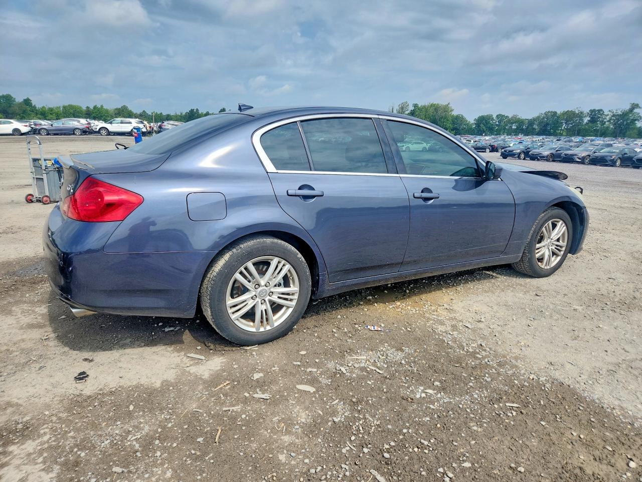 2012 Infiniti G37 Sedan X Blue vin: JN1CV6AR8CM970970