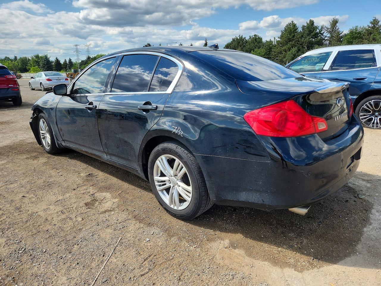 2012 Infiniti G37 Sedan X Black vin: JN1CV6AR8CM975702
