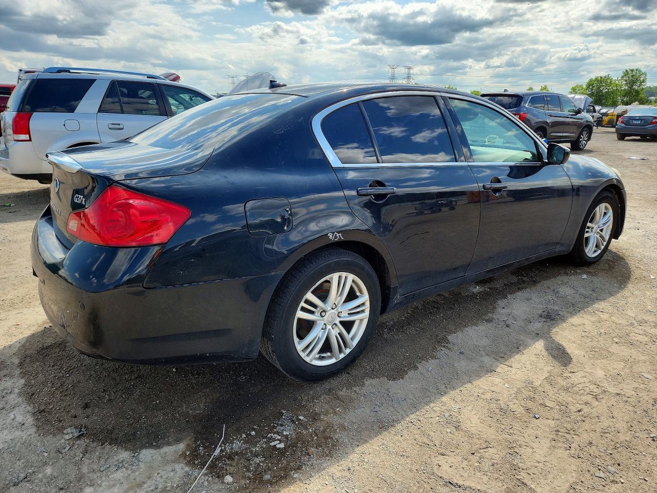 2012 Infiniti G37 Sedan X Black vin: JN1CV6AR8CM975702