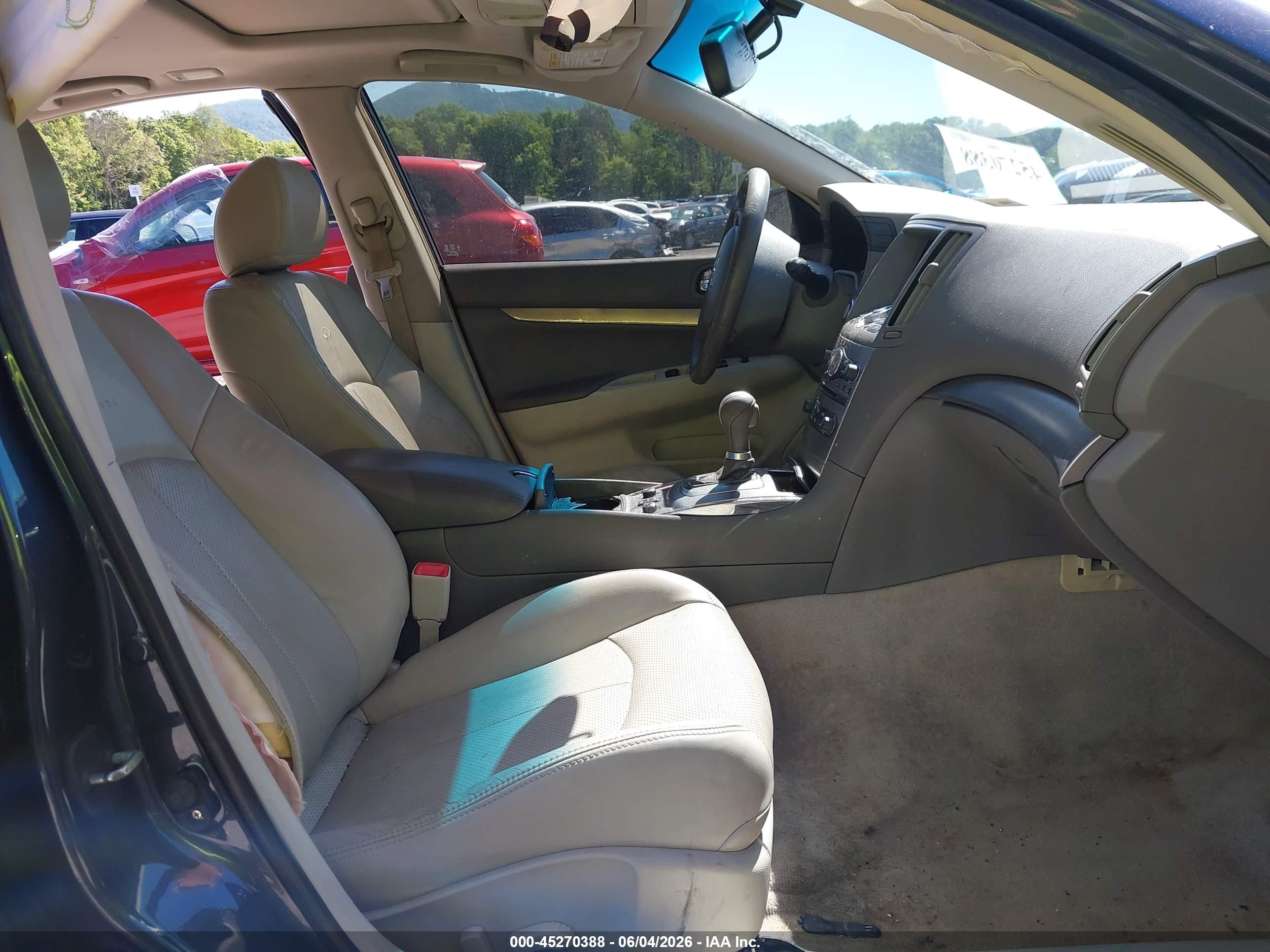 2012 Infiniti G37x   Серый vin: JN1CV6AR8CM976543