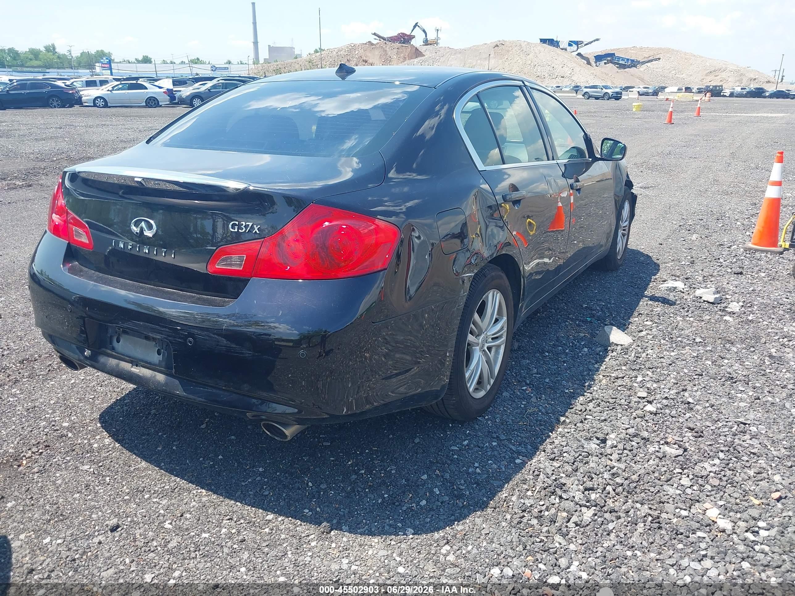 2012 Infiniti G37x   Black vin: JN1CV6AR8CM976834