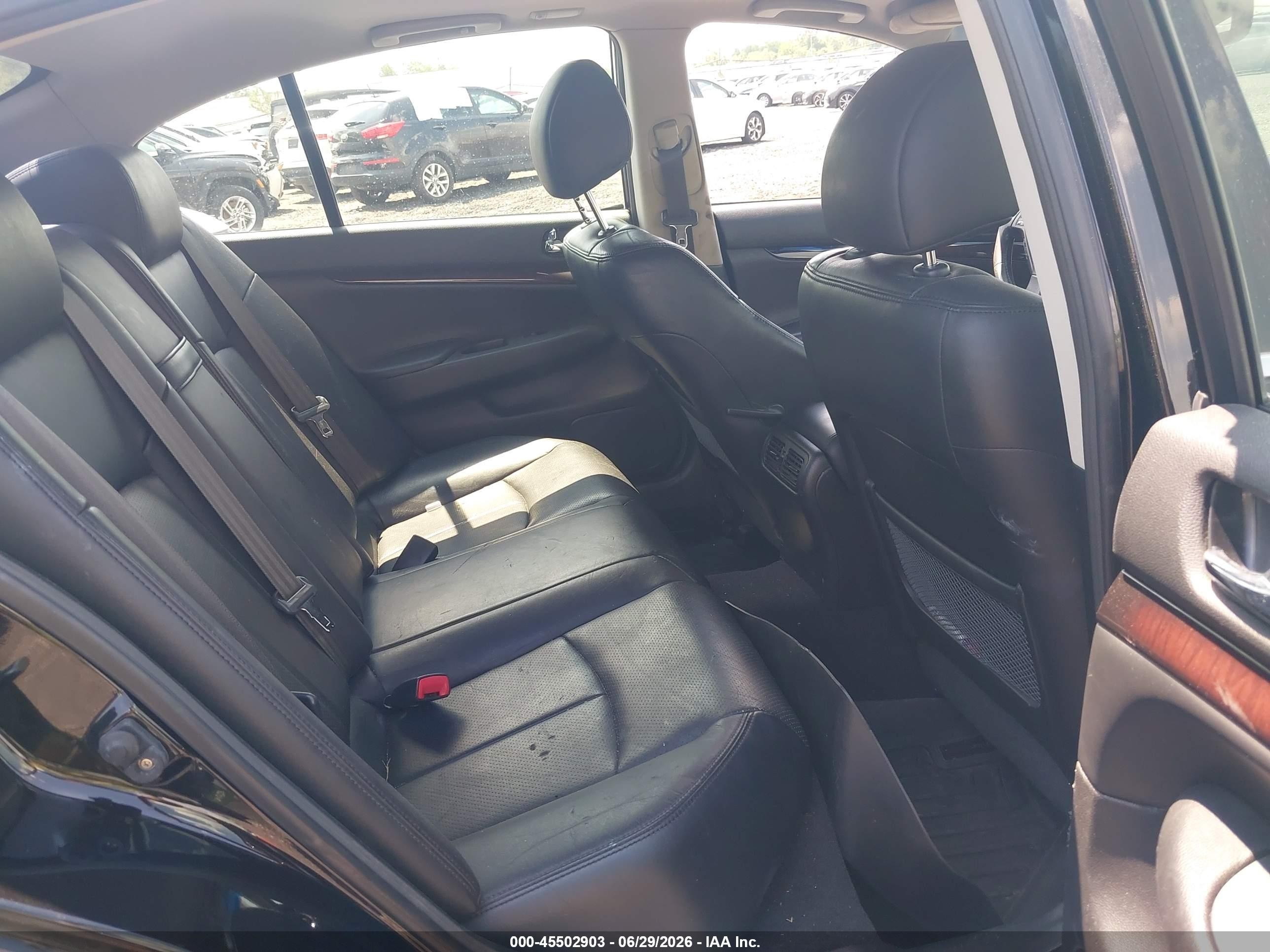 2012 Infiniti G37x   Black vin: JN1CV6AR8CM976834