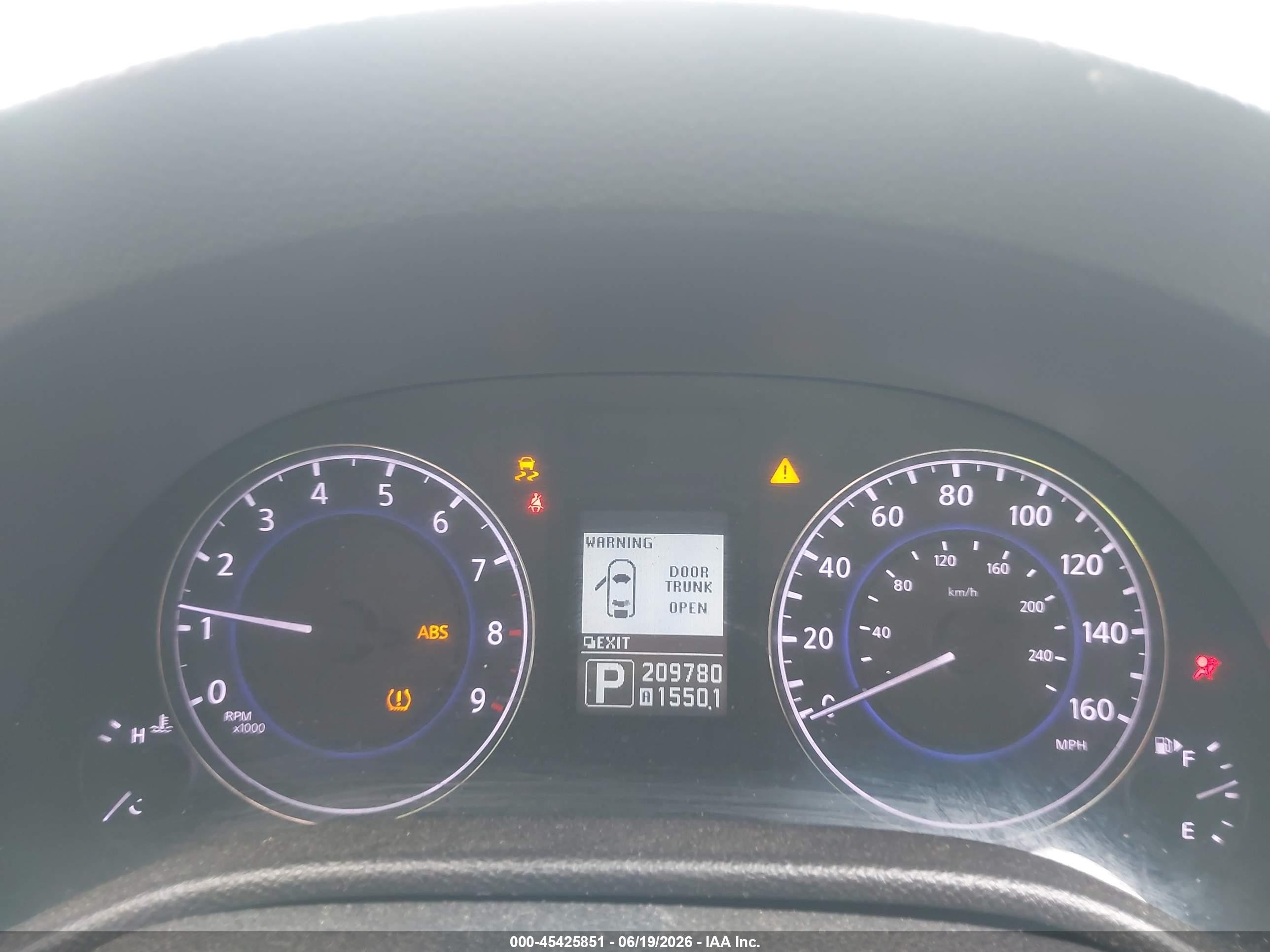 2013 Infiniti G37x   Красный vin: JN1CV6AR8DM352338