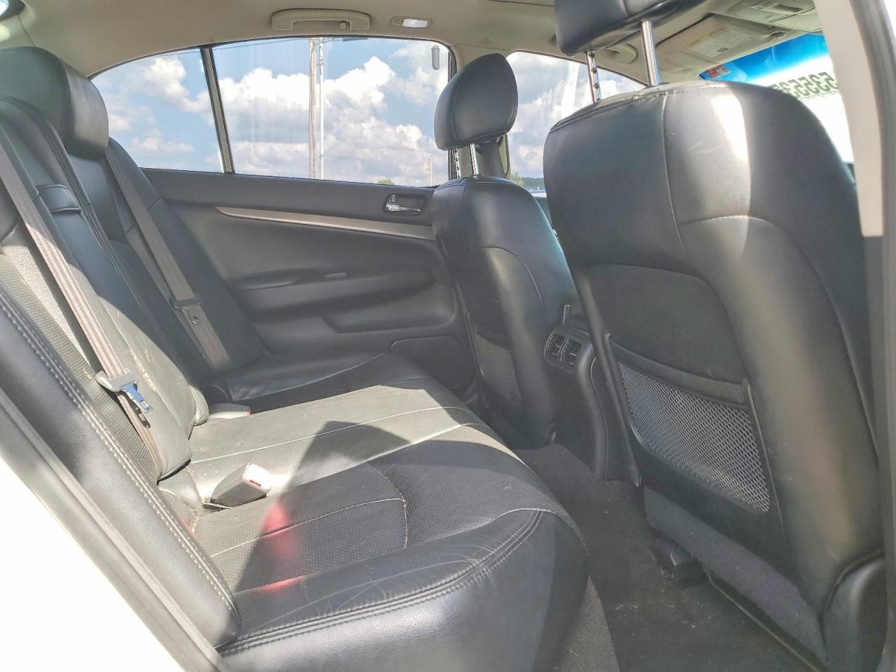 2013 Infiniti G37 Sedan X White vin: JN1CV6AR8DM354493