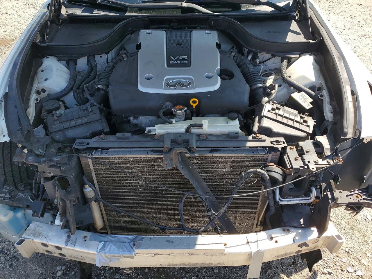 2013 Infiniti G37 Sedan X Белый vin: JN1CV6AR8DM355451