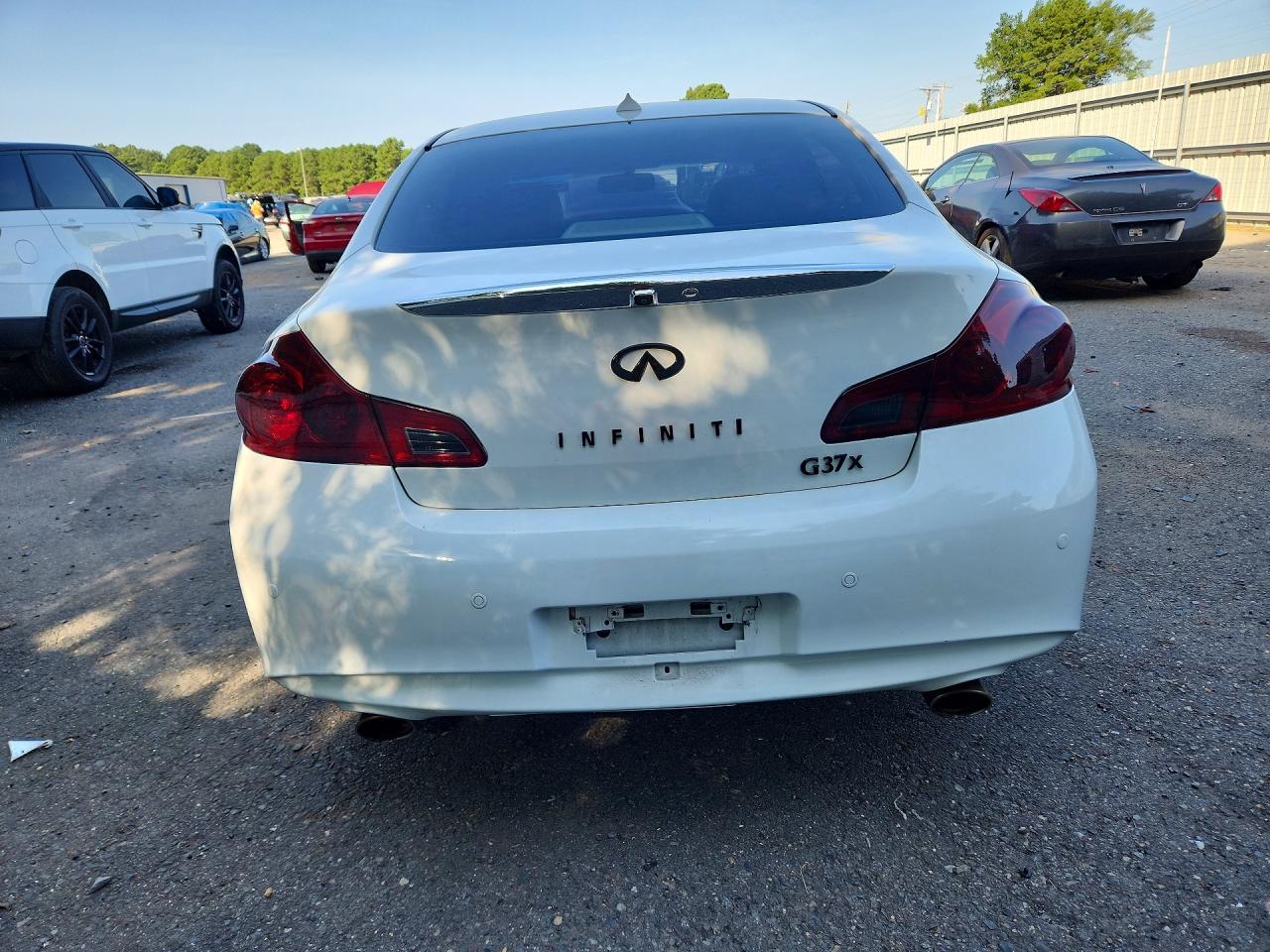 2013 Infiniti G37 Sedan X White vin: JN1CV6AR8DM751539