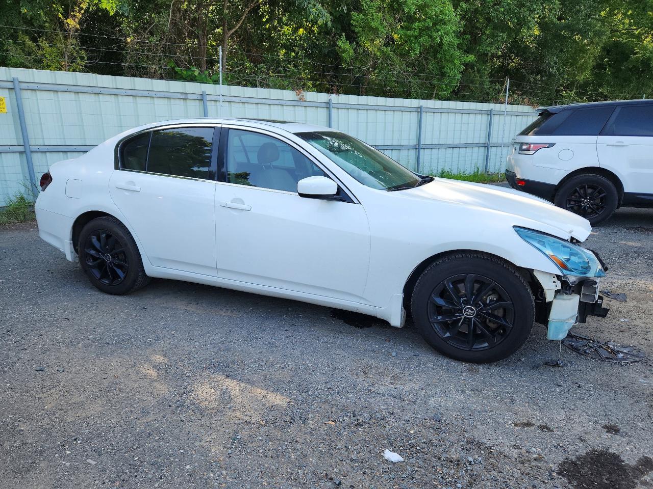 2013 Infiniti G37 Sedan X White vin: JN1CV6AR8DM751539