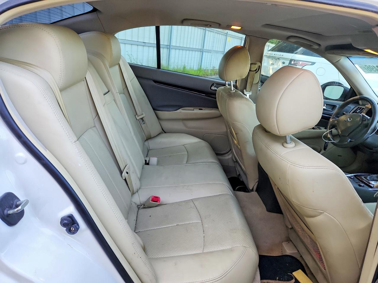 2013 Infiniti G37 Sedan X White vin: JN1CV6AR8DM751539