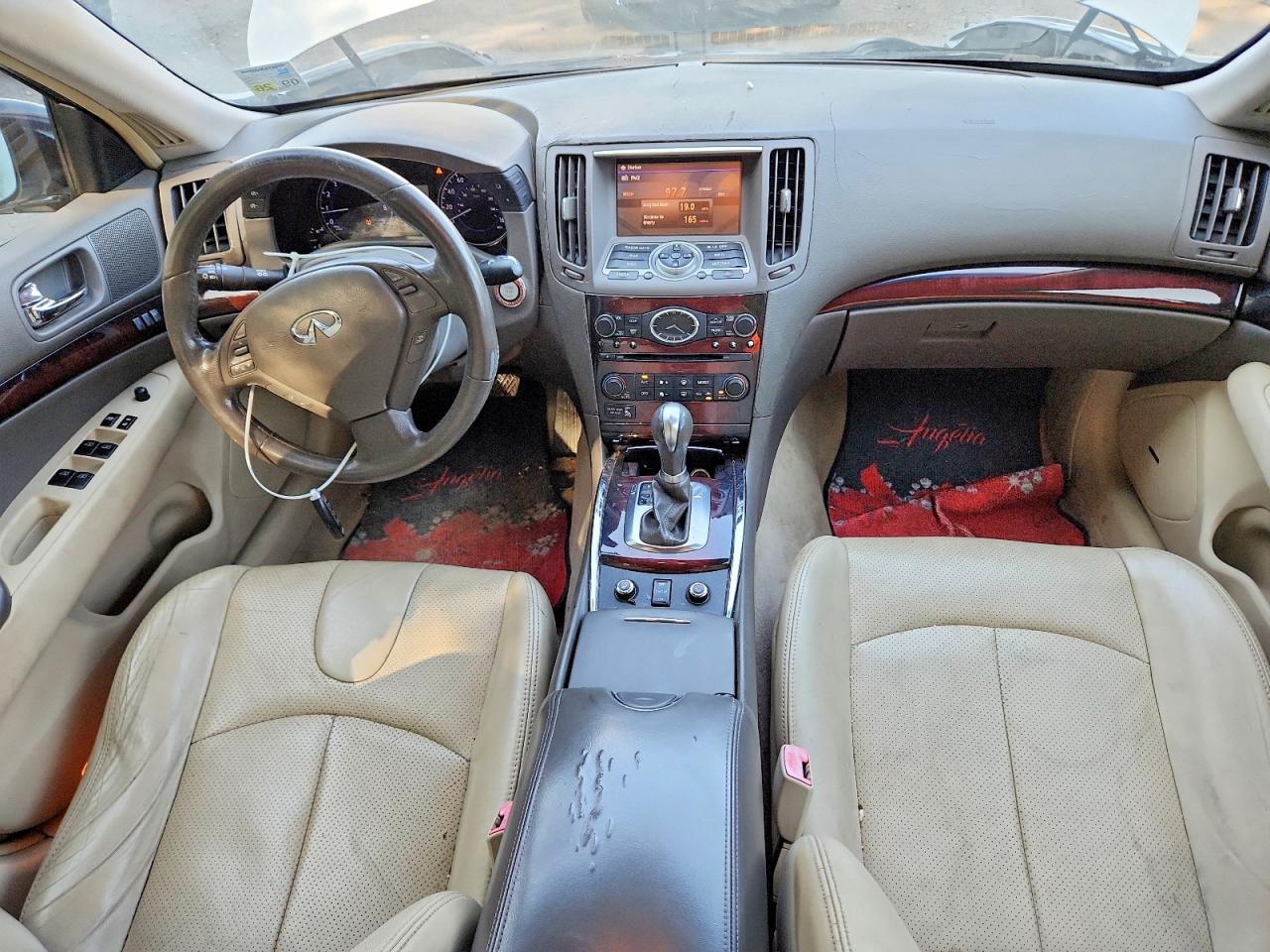 2013 Infiniti G37 Sedan X White vin: JN1CV6AR8DM751539