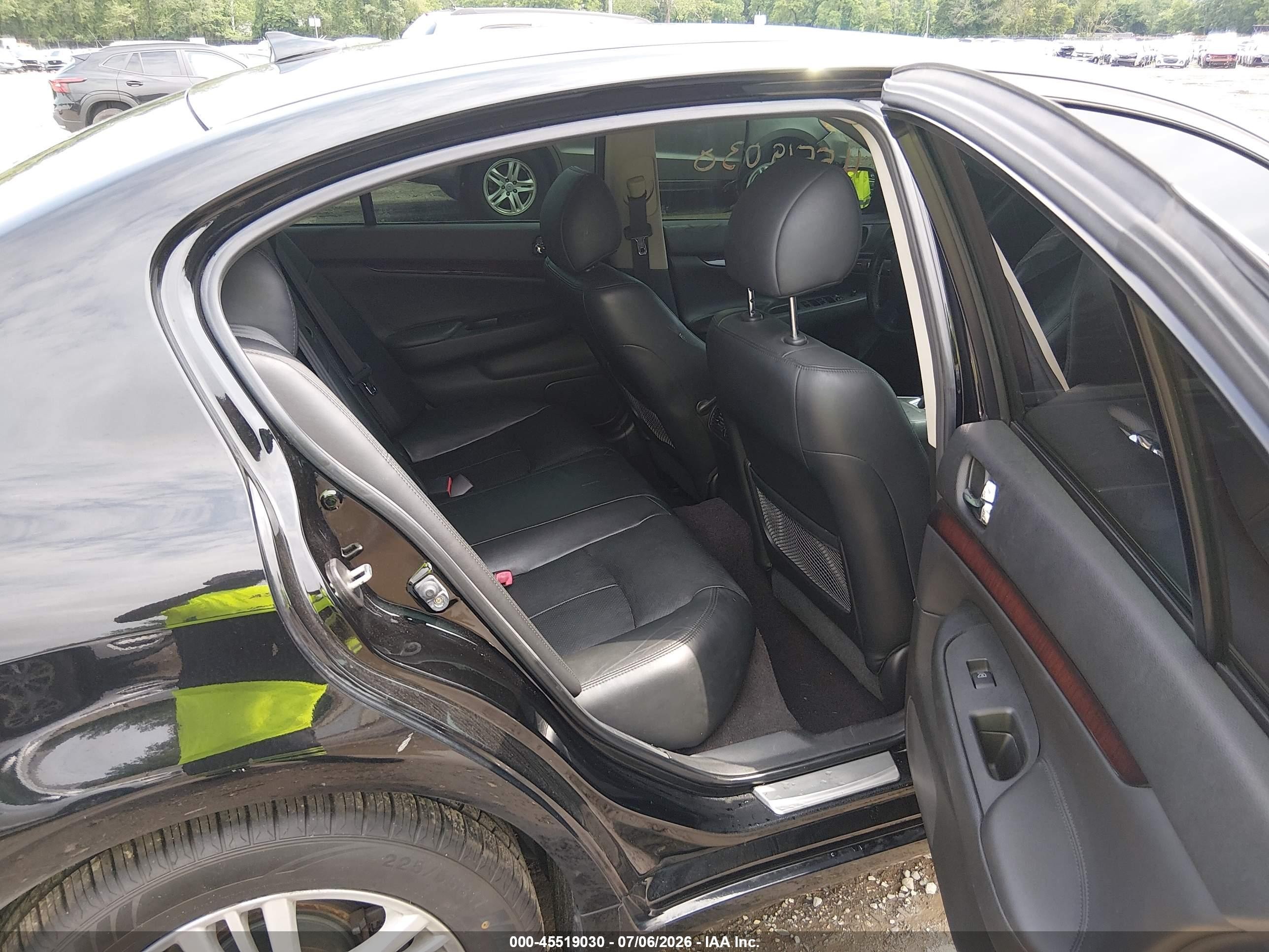 2013 Infiniti G37x   Black vin: JN1CV6AR8DM756840