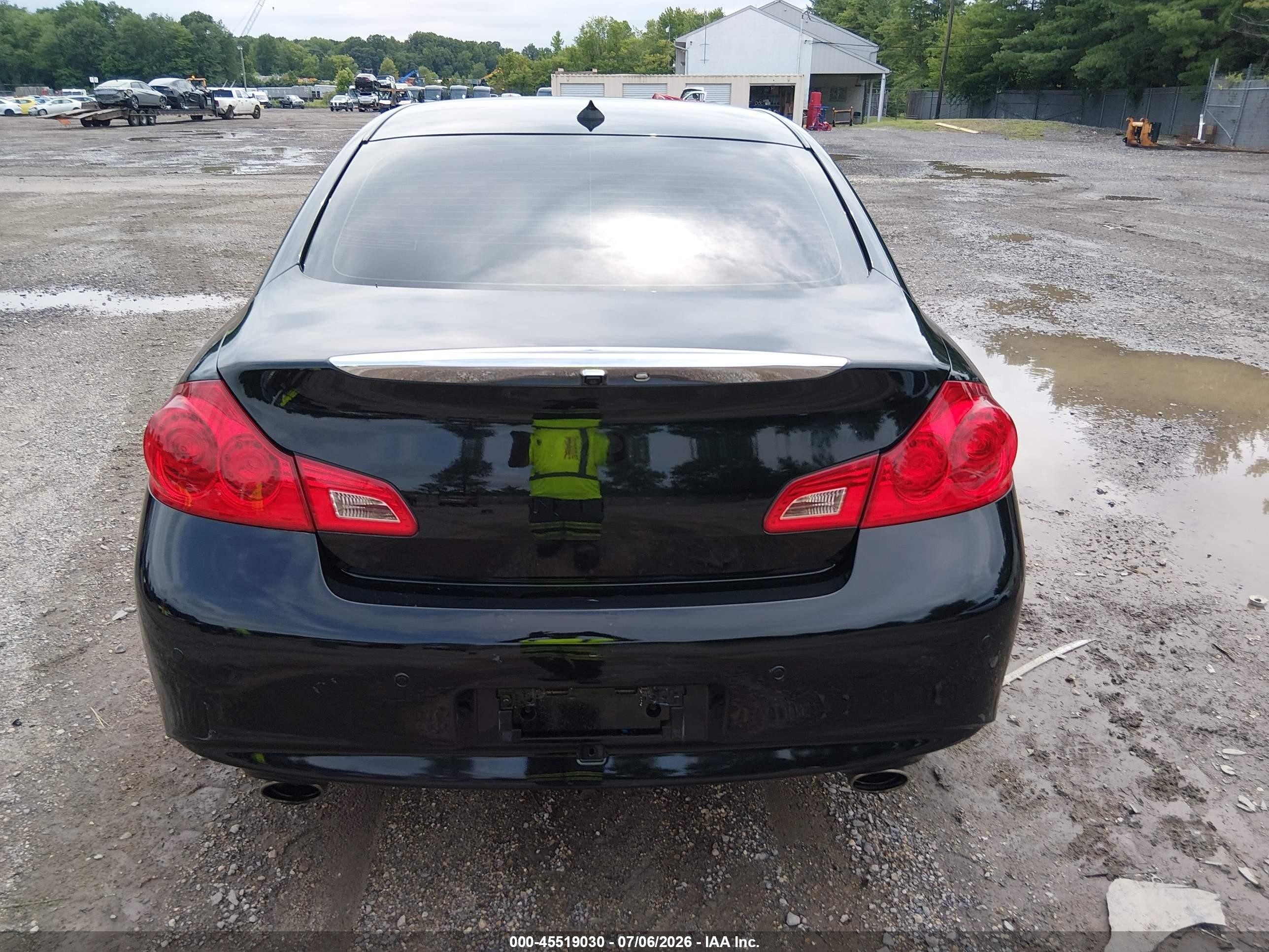 2013 Infiniti G37x   Black vin: JN1CV6AR8DM756840