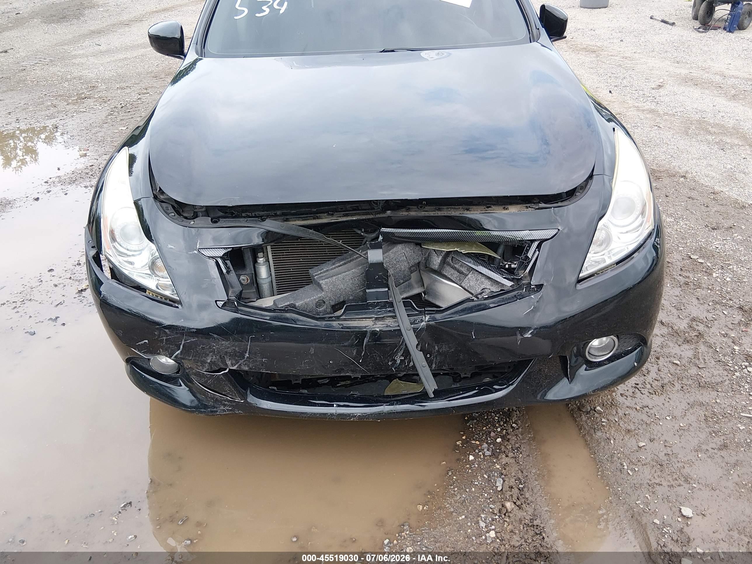 2013 Infiniti G37x   Black vin: JN1CV6AR8DM756840
