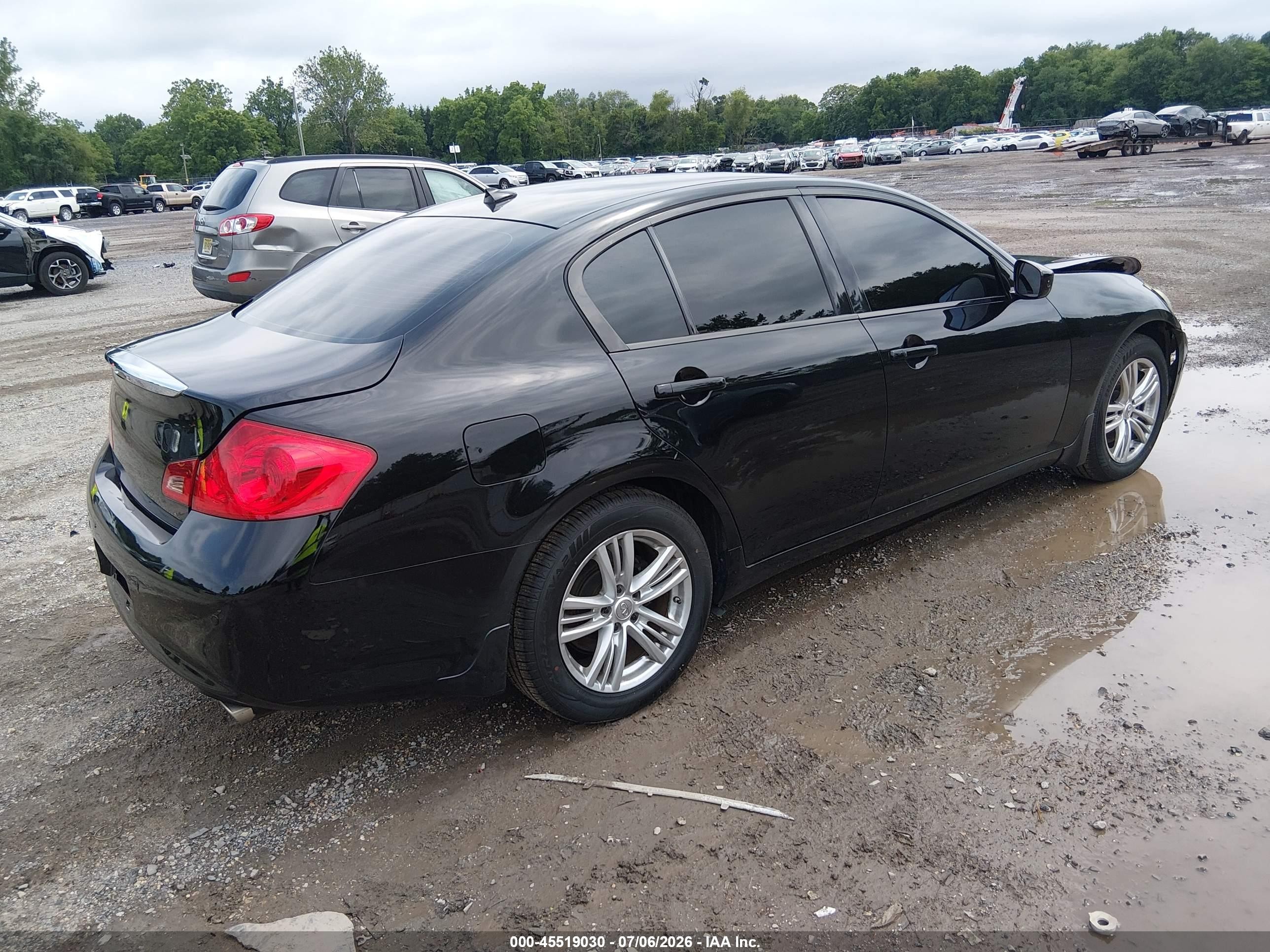 2013 Infiniti G37x   Black vin: JN1CV6AR8DM756840