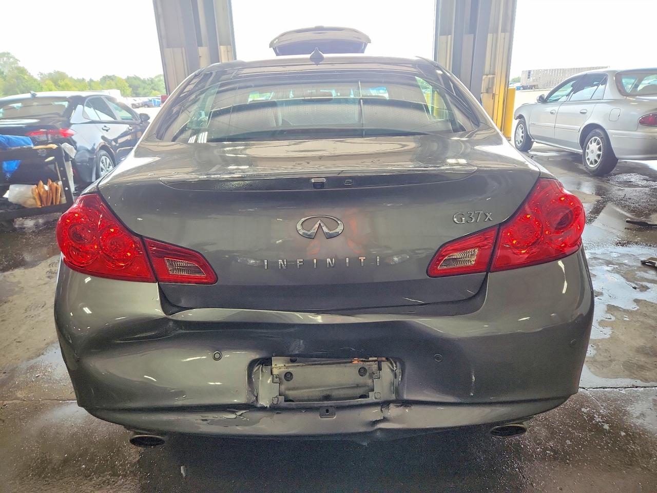 2013 Infiniti G37 Sedan X Gray vin: JN1CV6AR8DM758684
