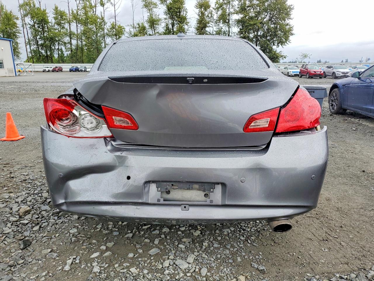 2013 Infiniti G37 Sedan X Gray vin: JN1CV6AR8DM759060