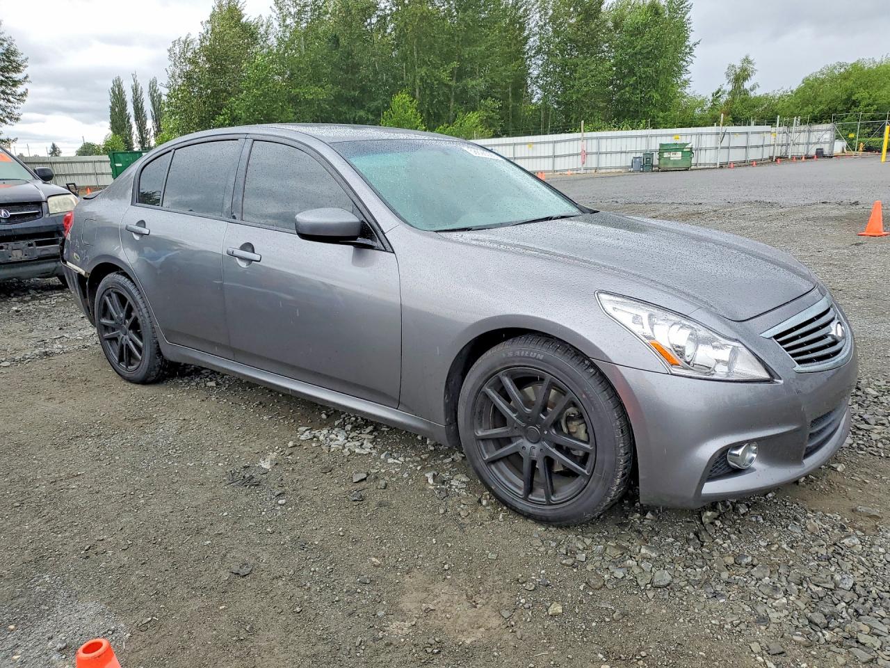 2013 Infiniti G37 Sedan X Gray vin: JN1CV6AR8DM759060