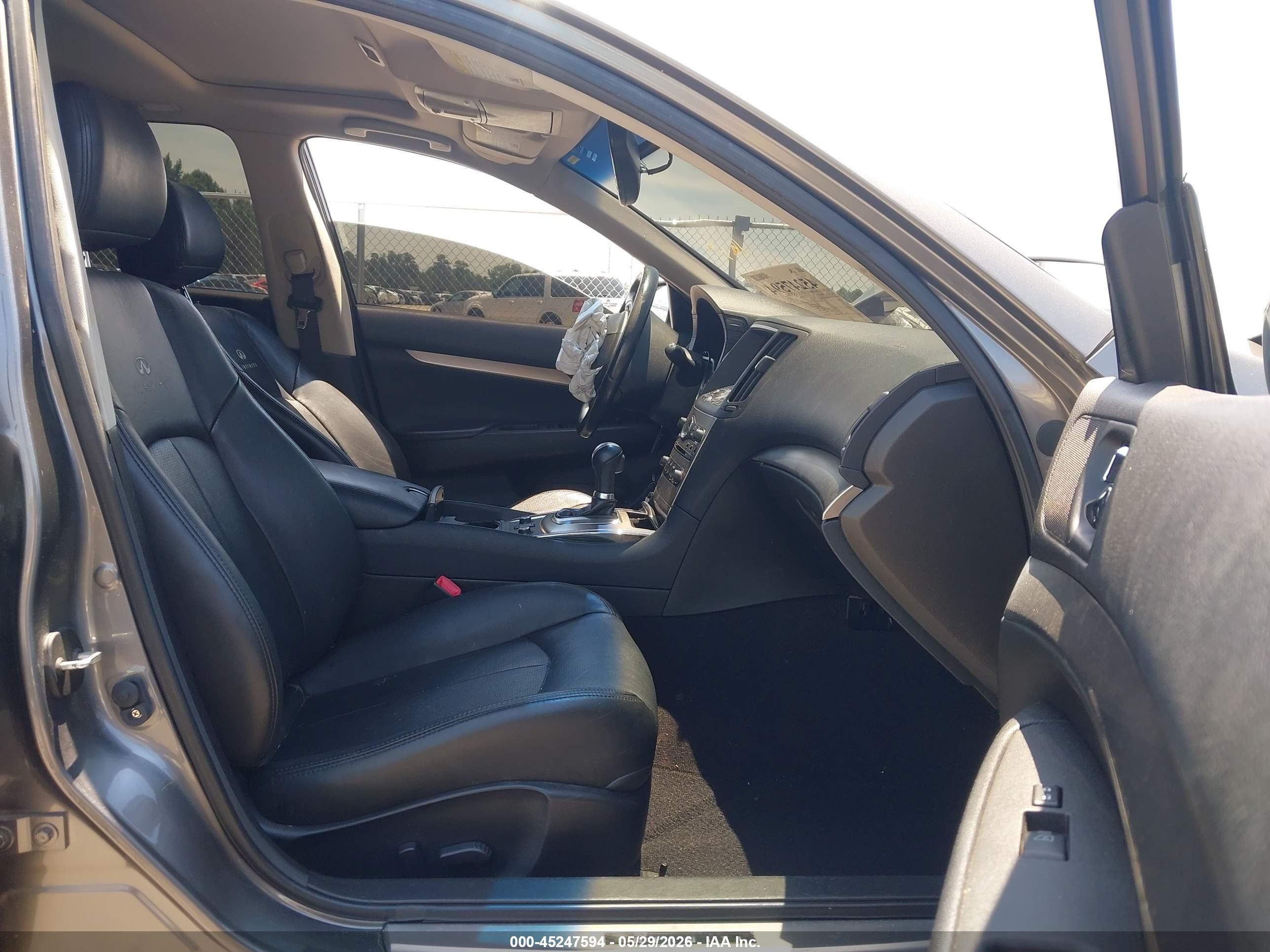 2013 Infiniti G37x   Серый vin: JN1CV6AR8DM760824