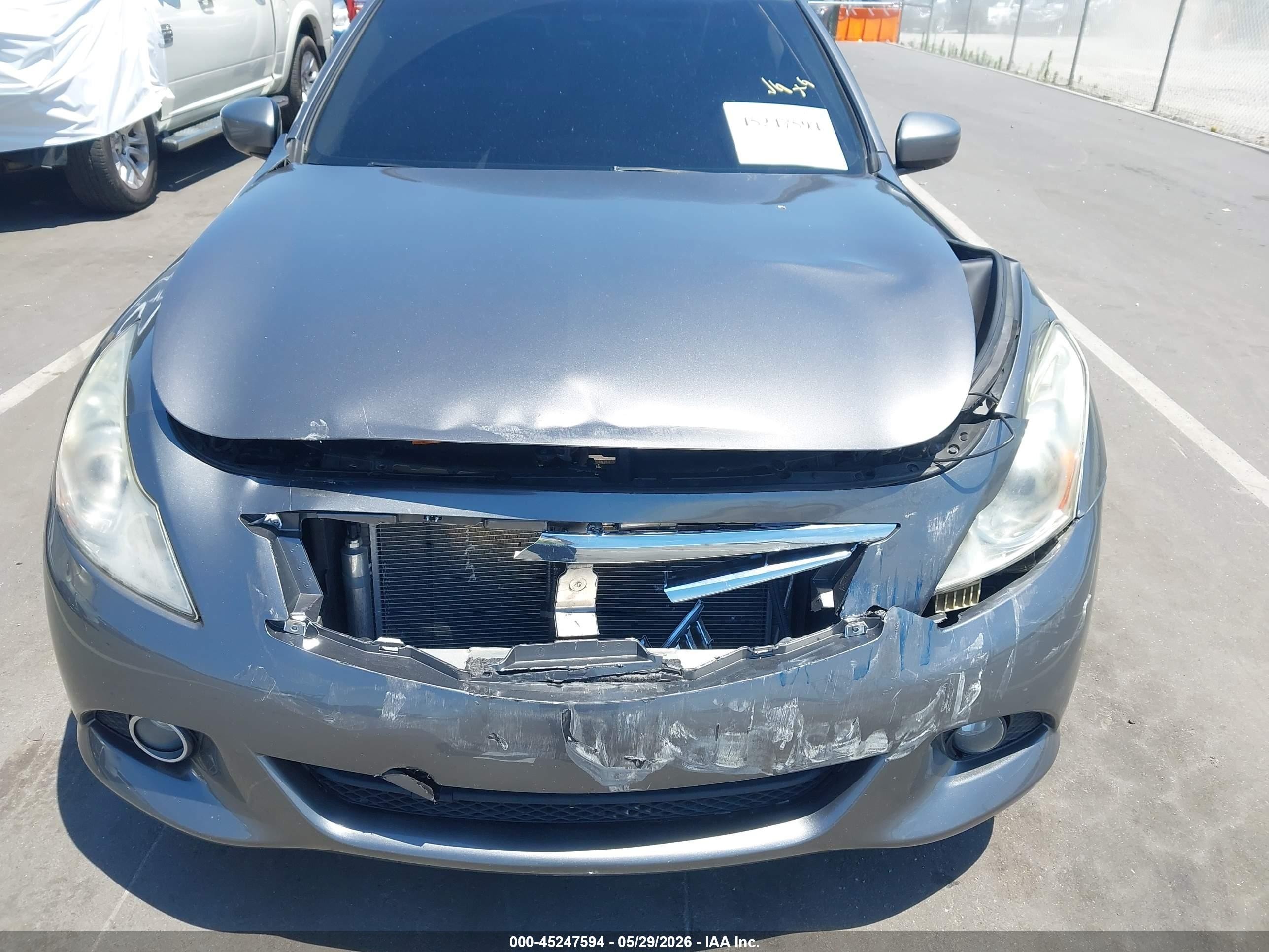 2013 Infiniti G37x   Серый vin: JN1CV6AR8DM760824