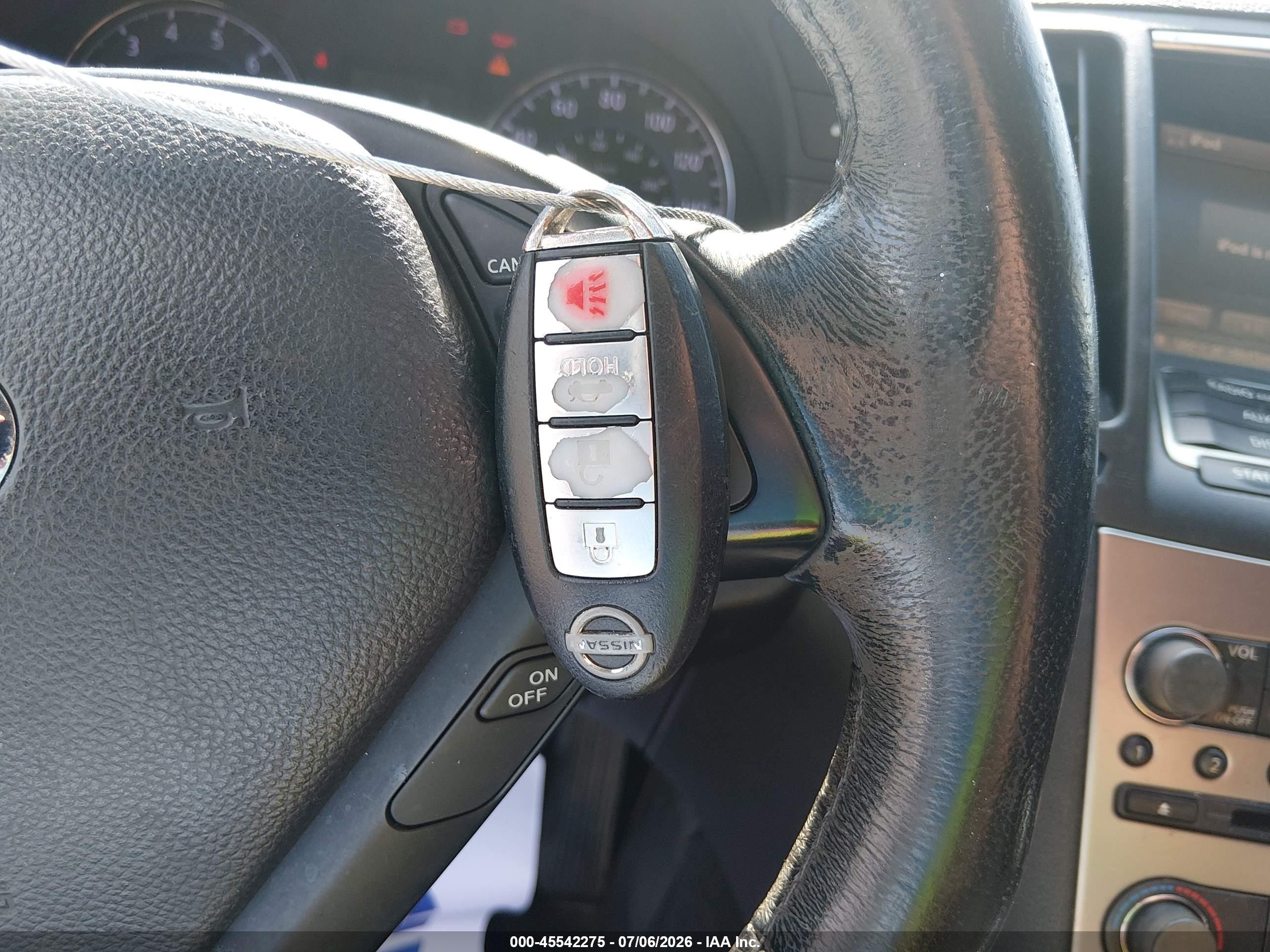 2013 Infiniti G37x   Gray vin: JN1CV6AR8DM763383