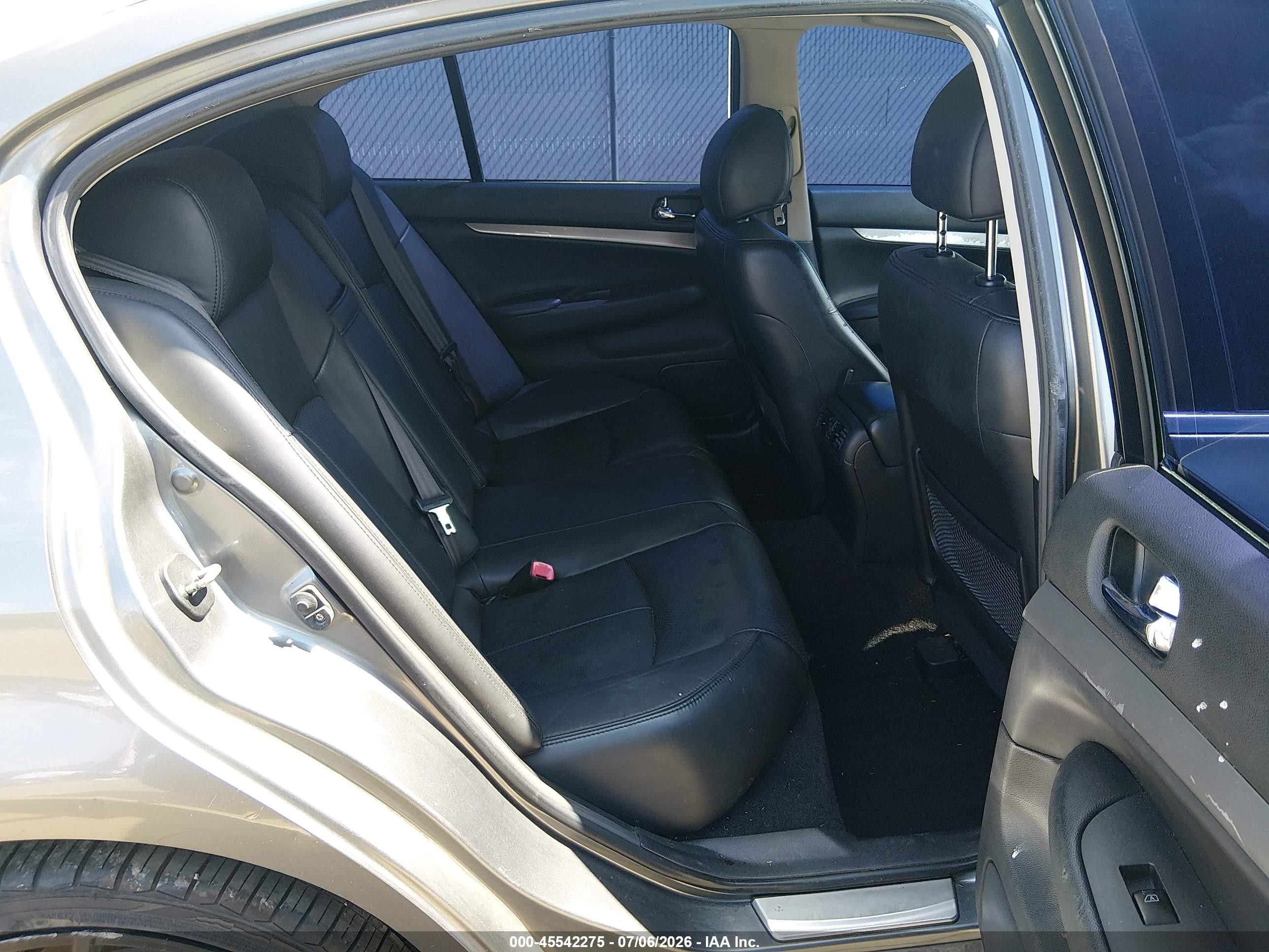 2013 Infiniti G37x   Gray vin: JN1CV6AR8DM763383