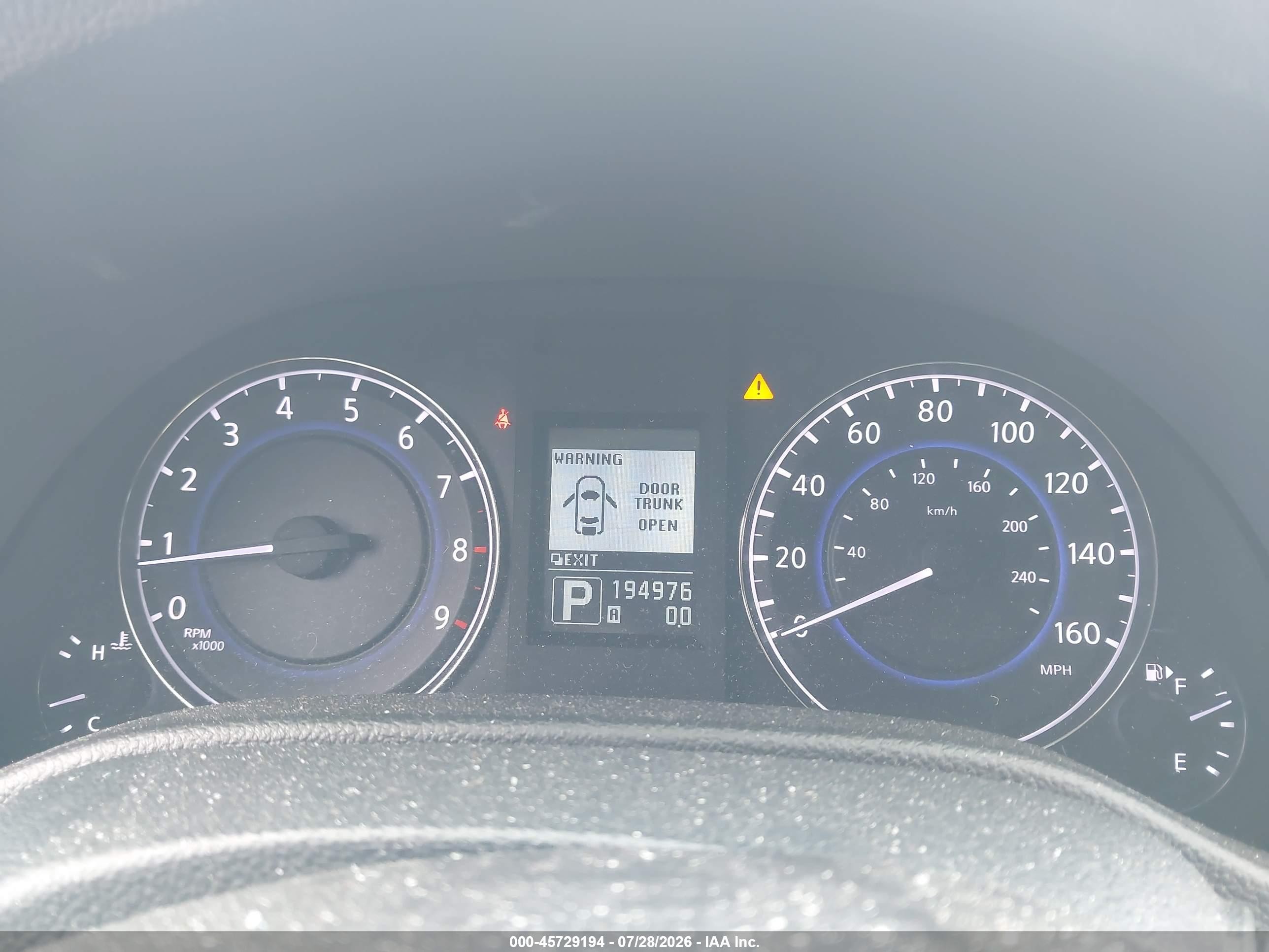 2013 Infiniti G37x   Gray vin: JN1CV6AR8DM765960