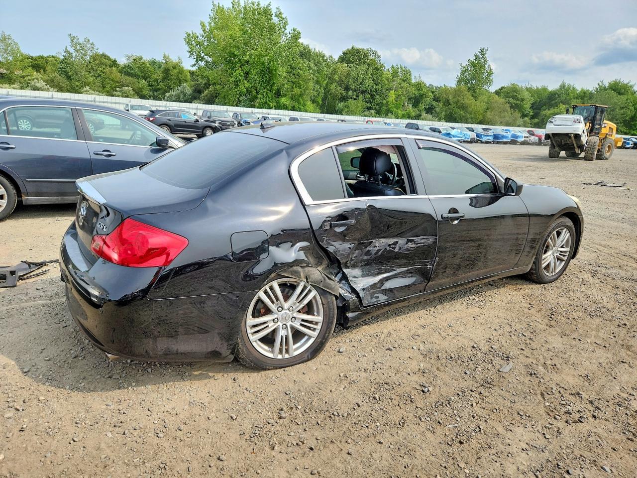 2013 Infiniti G37 Sedan X Черный vin: JN1CV6AR8DM769538
