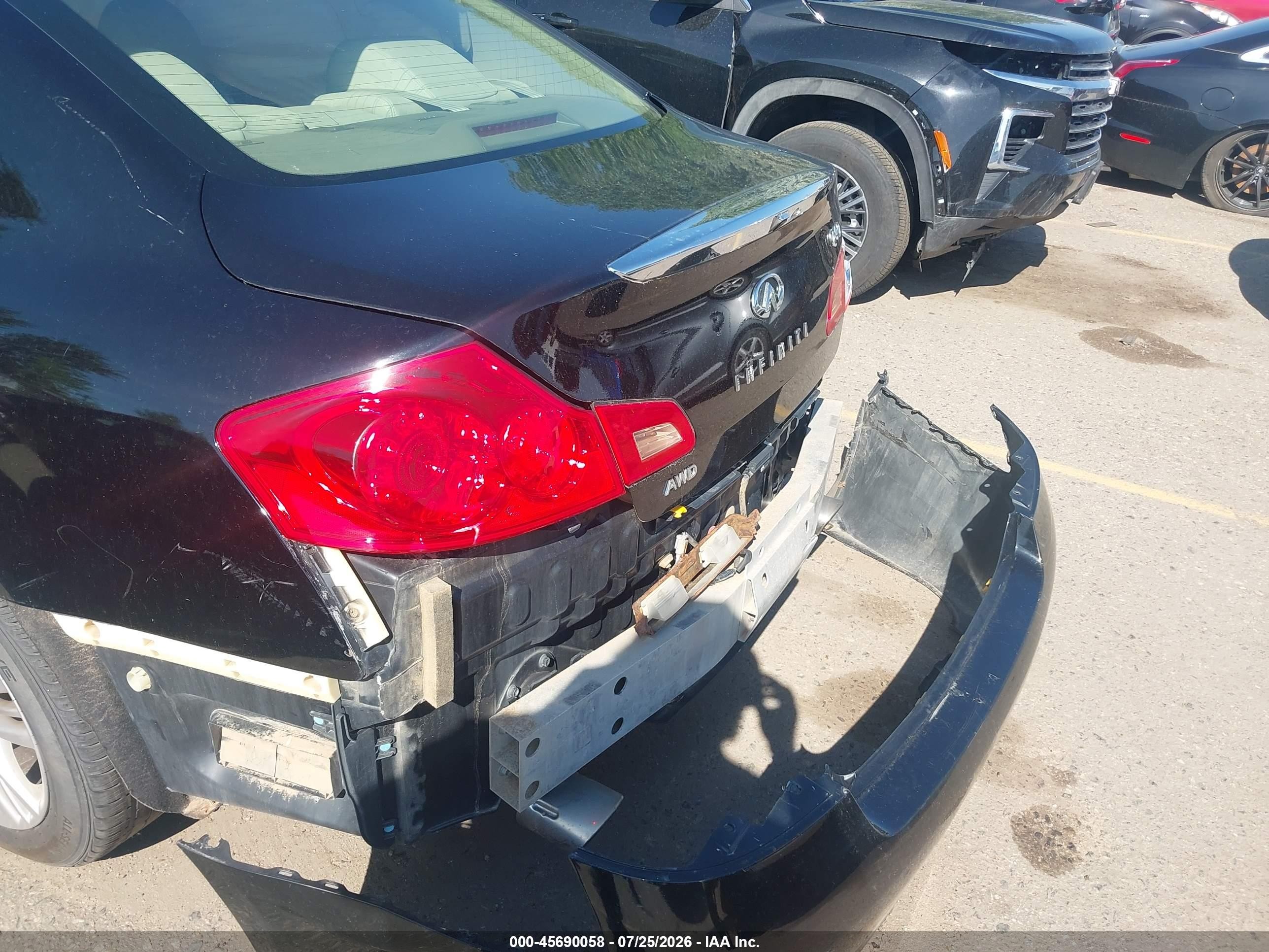 2015 Infiniti Q40 Black vin: JN1CV6AR8FM524628